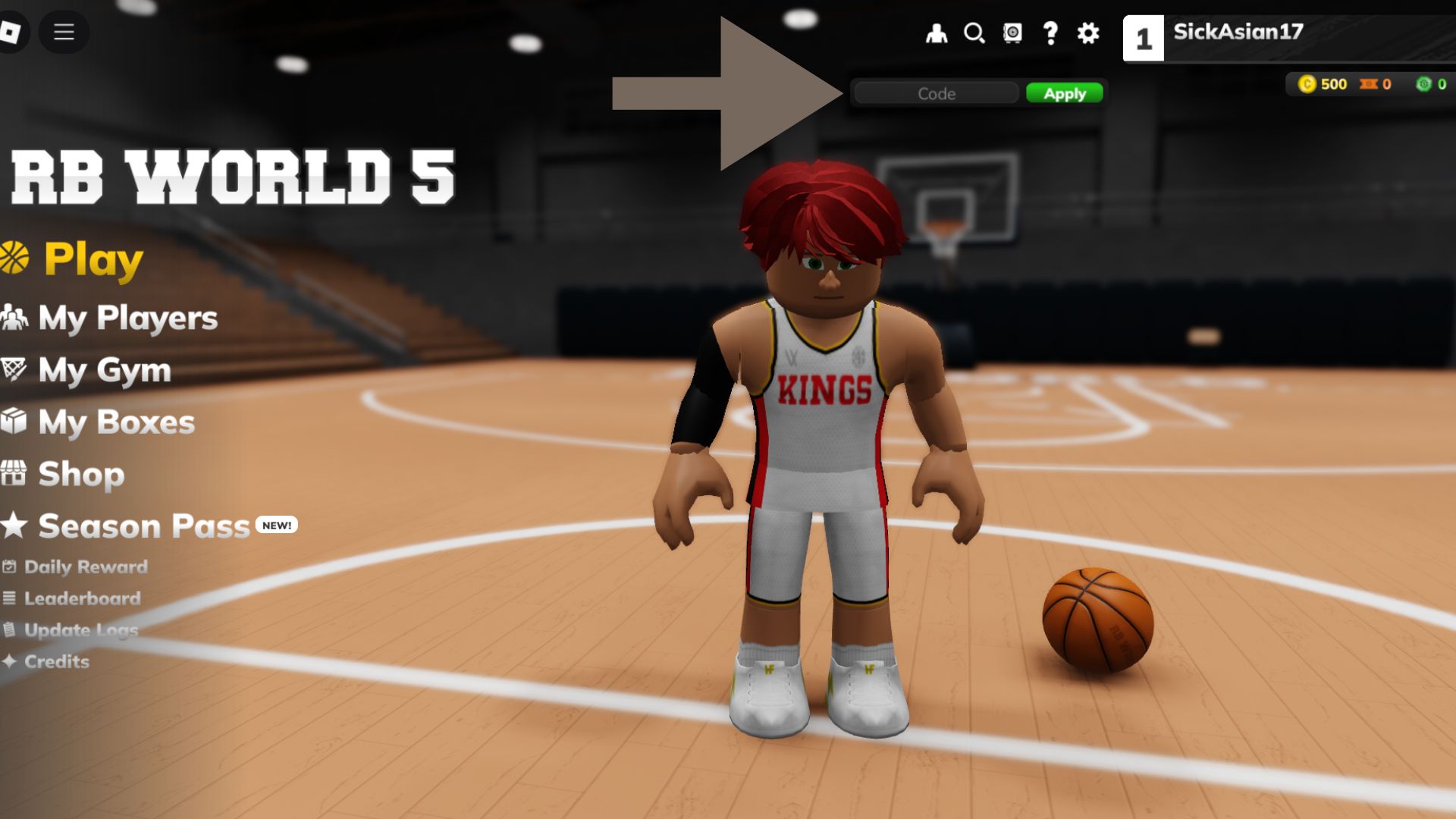 Redeem the codes here (Source: Roblox)
