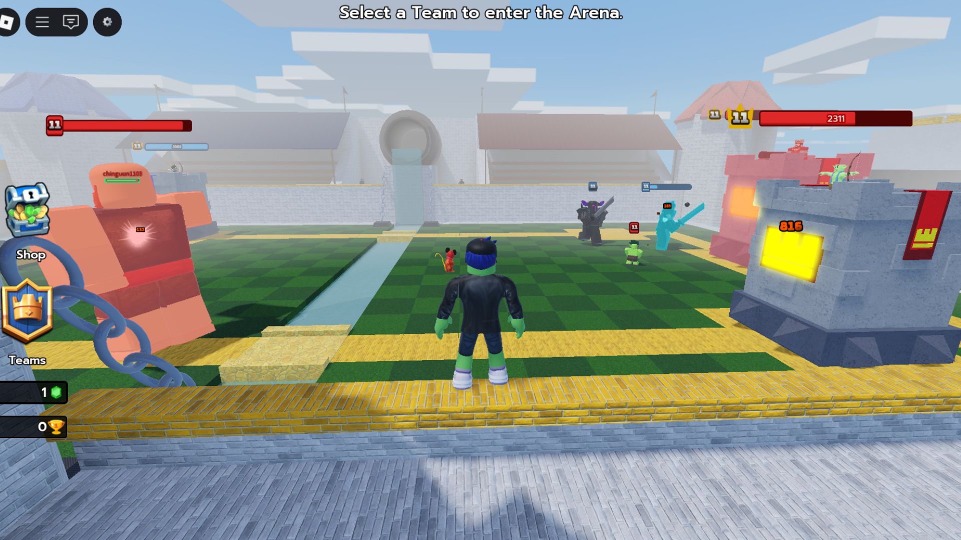 Spawn Location (Source: Roblox)