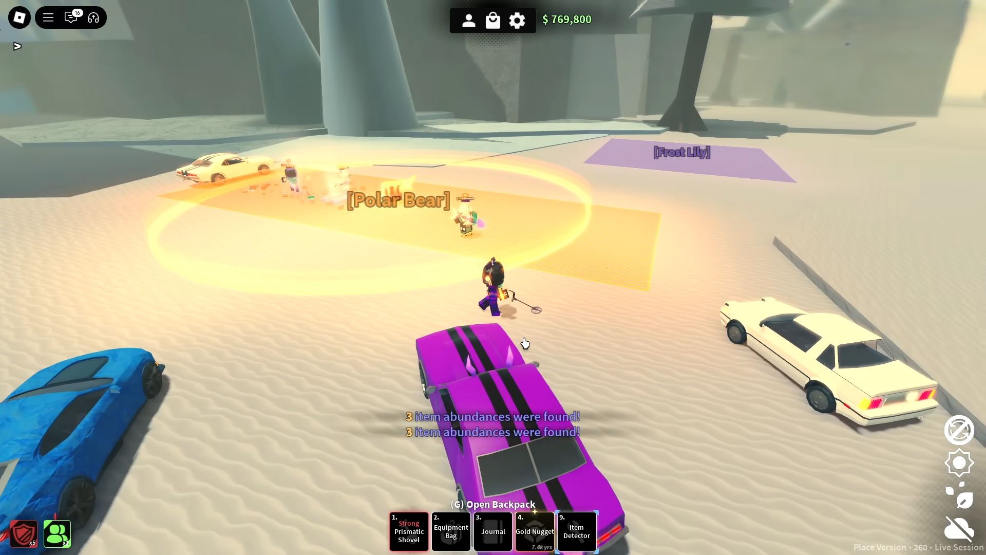Using Item Detector (Image via Roblox)