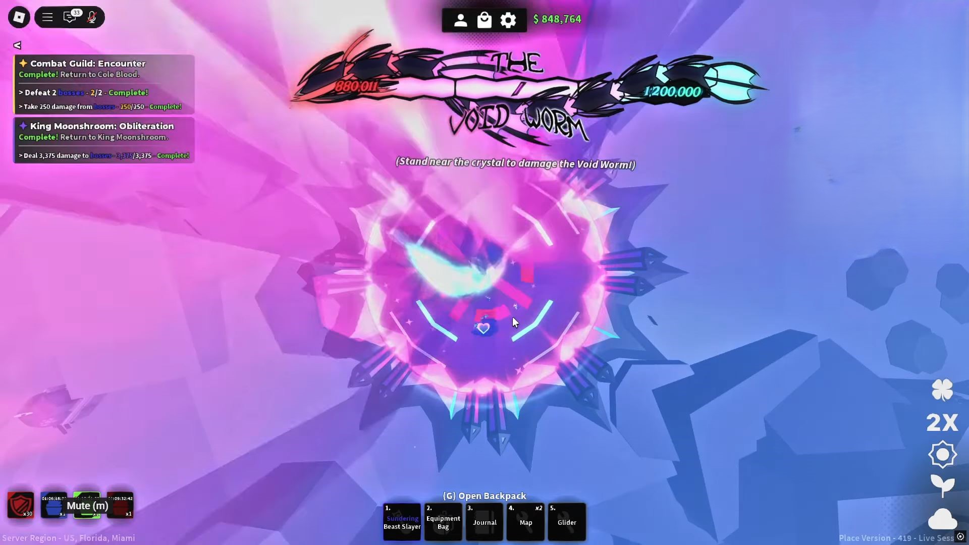 Void Worm Dig (Image via Roblox)