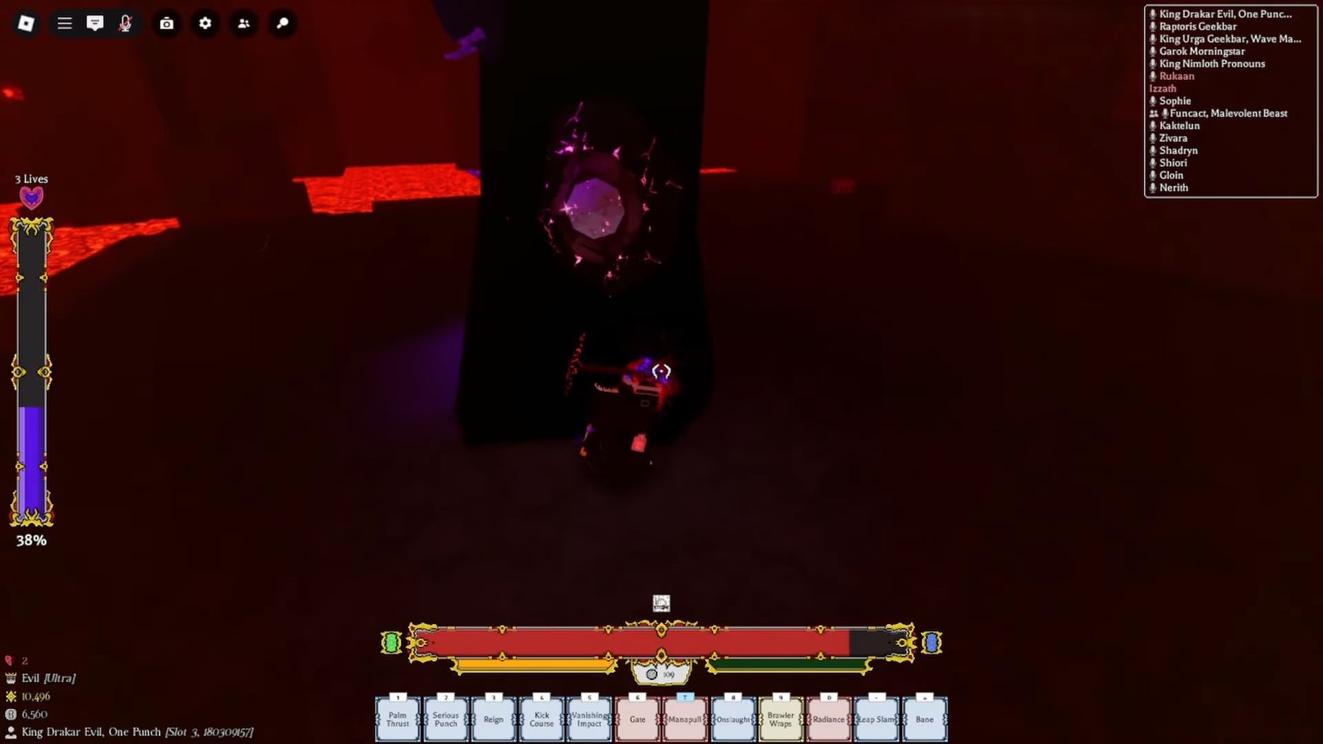 Volcanic diamond (Image via Roblox)