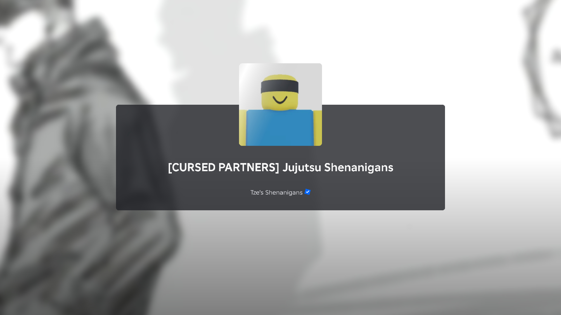 Why was Jujutsu Shenanigans Removed? (Image via Roblox Corporation)