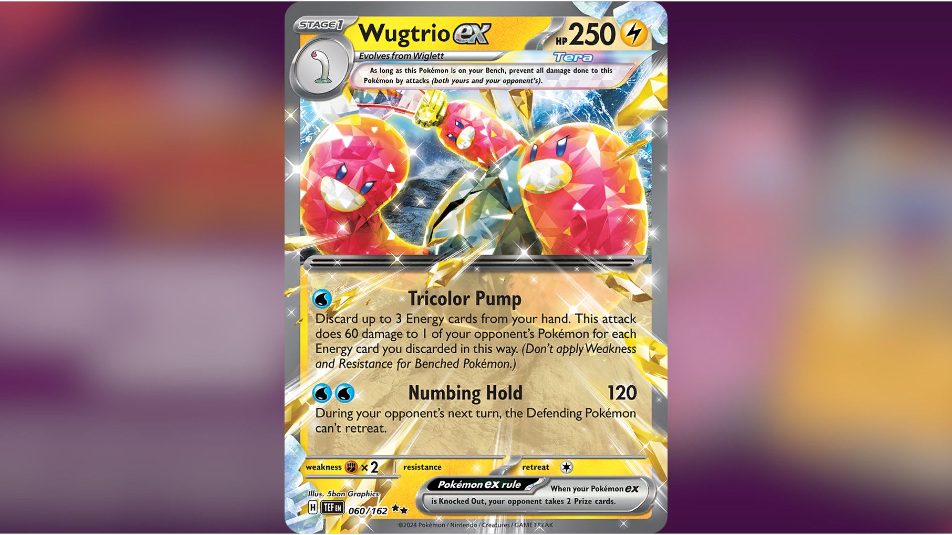 Wugtrio ex (Image via TPC)