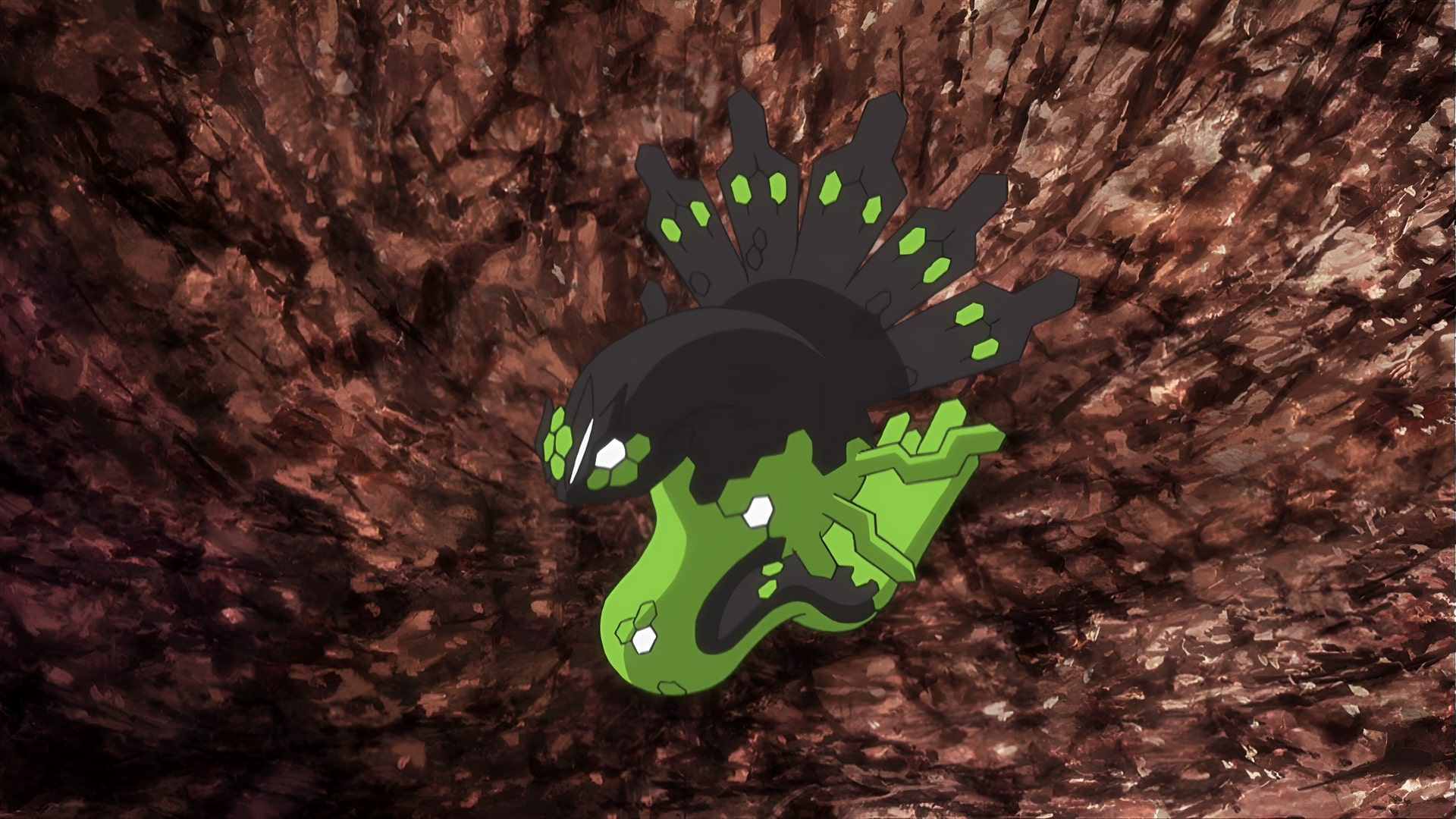 Zygarde in the anime (Image via TPC)