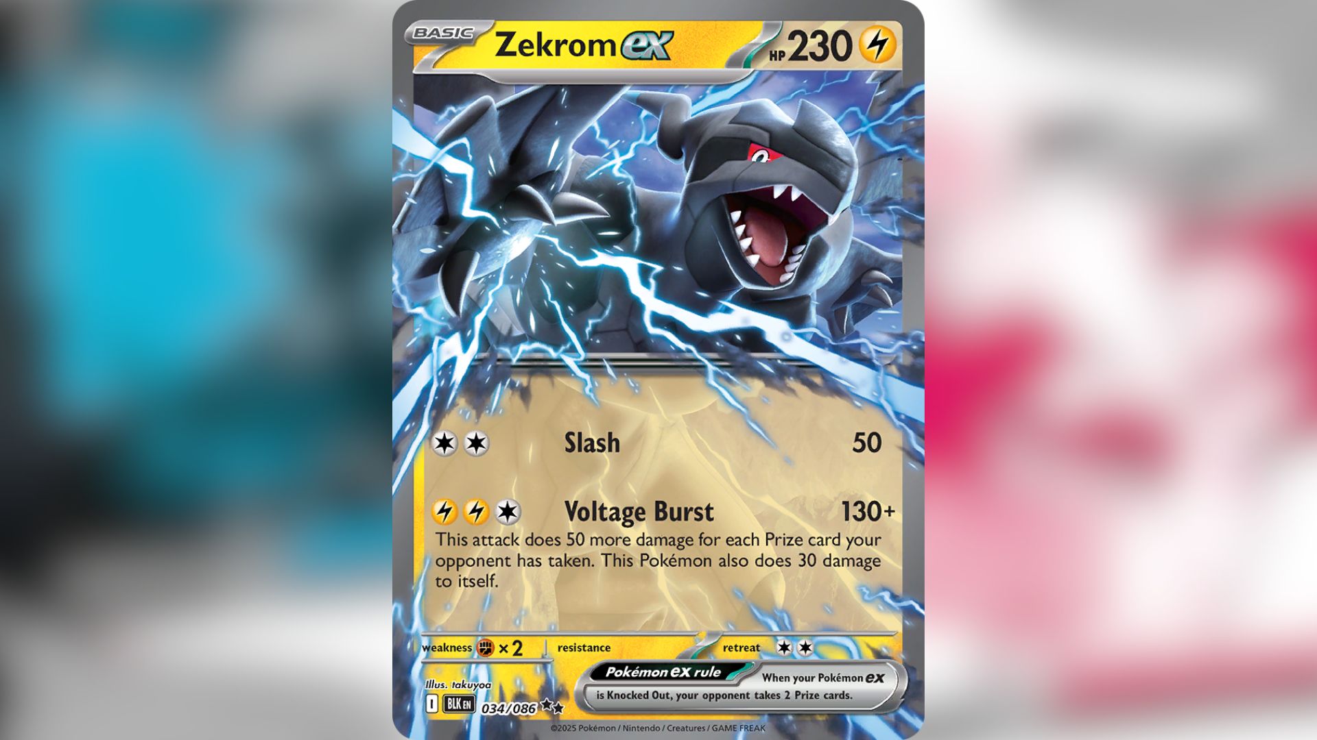Zekrom ex (Image via TPC)