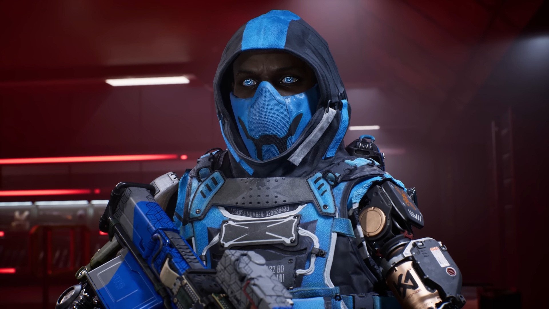The serious Zero Chill skin introduced in Section 4 Battle Pass. (Source: Gunzilla Games)