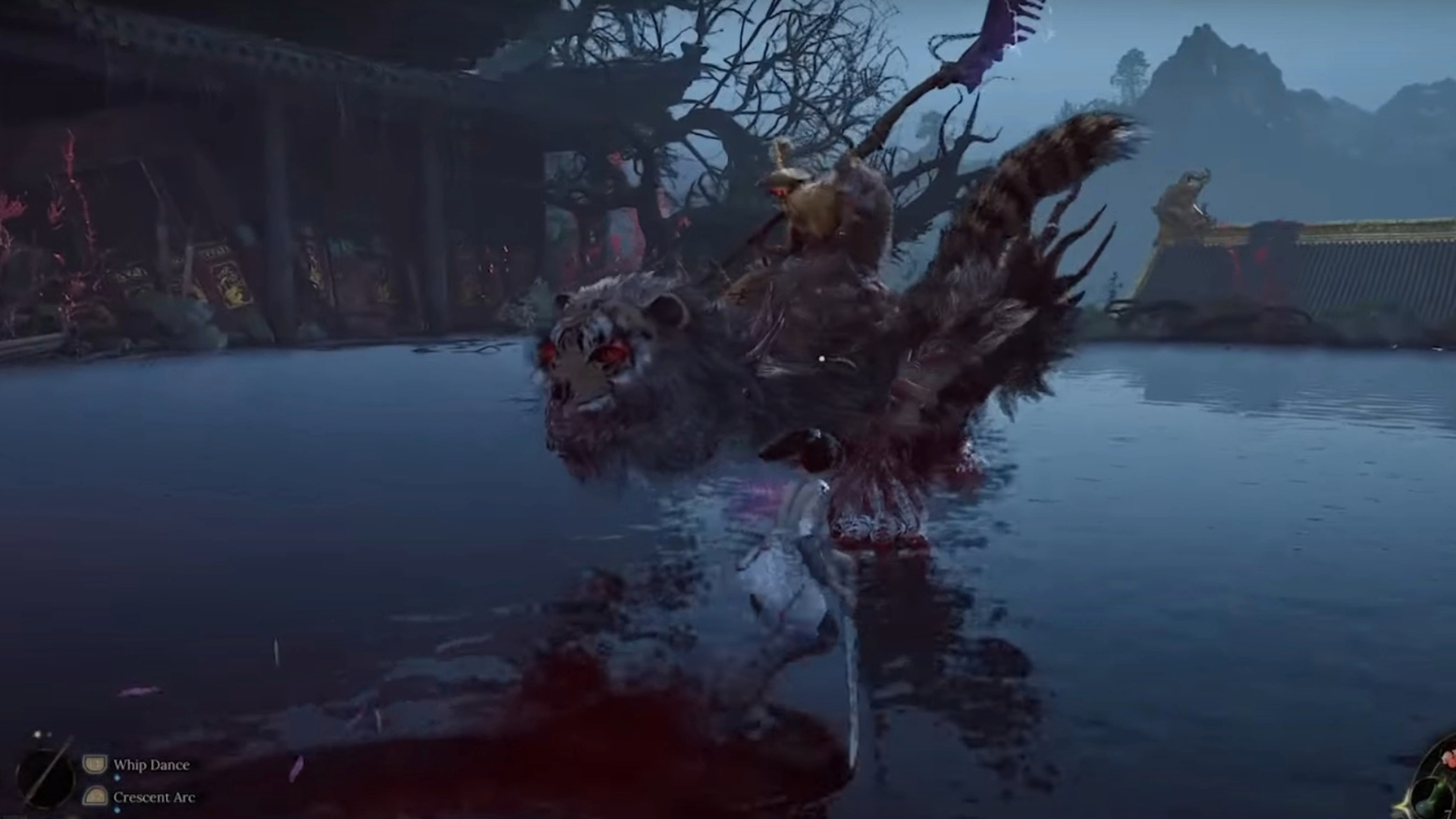 Zhang Xianzhong emerges for the fight