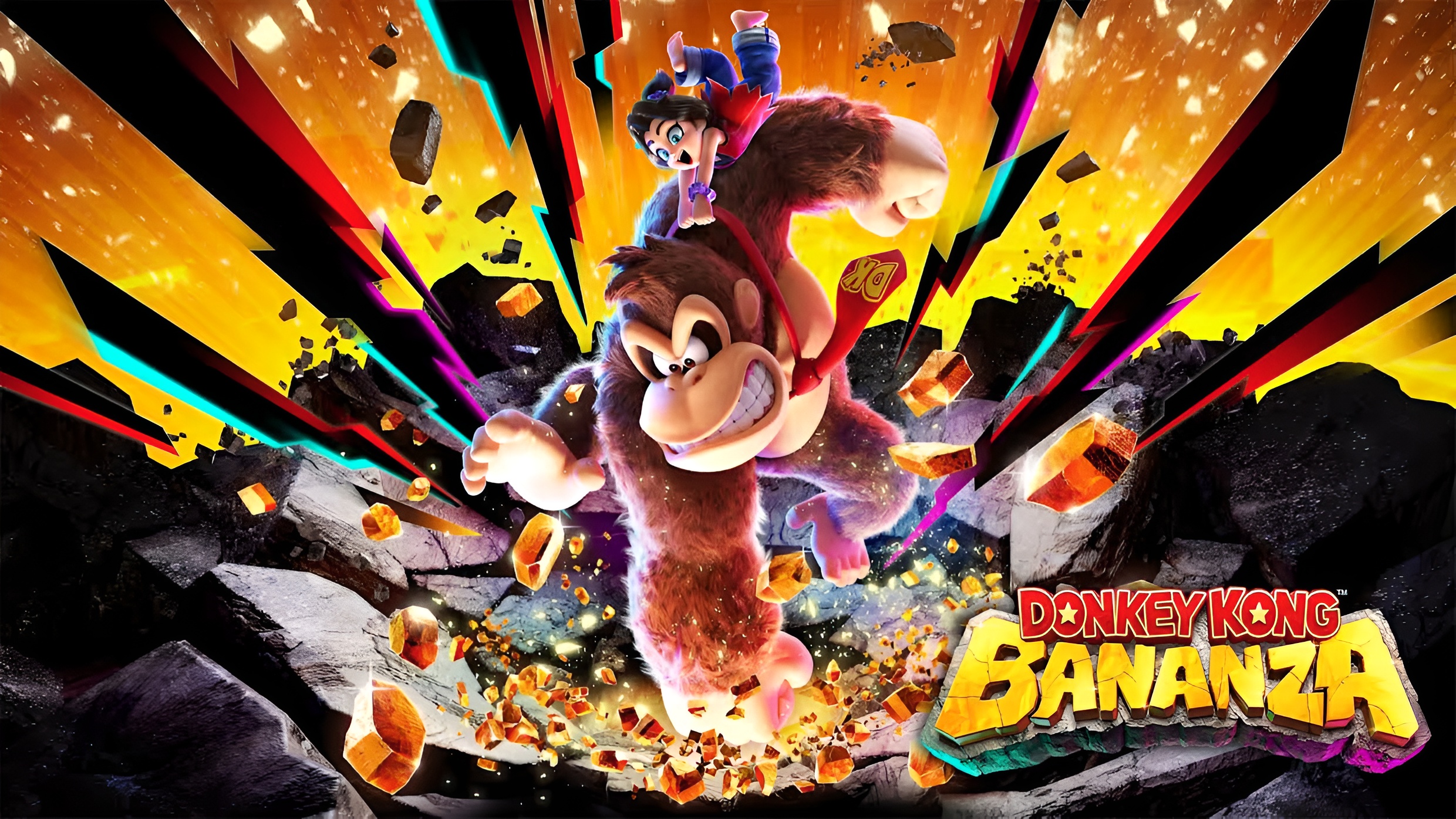 Donkey Kong Bananza is out now for Switch 2 (Image via Nintendo)
