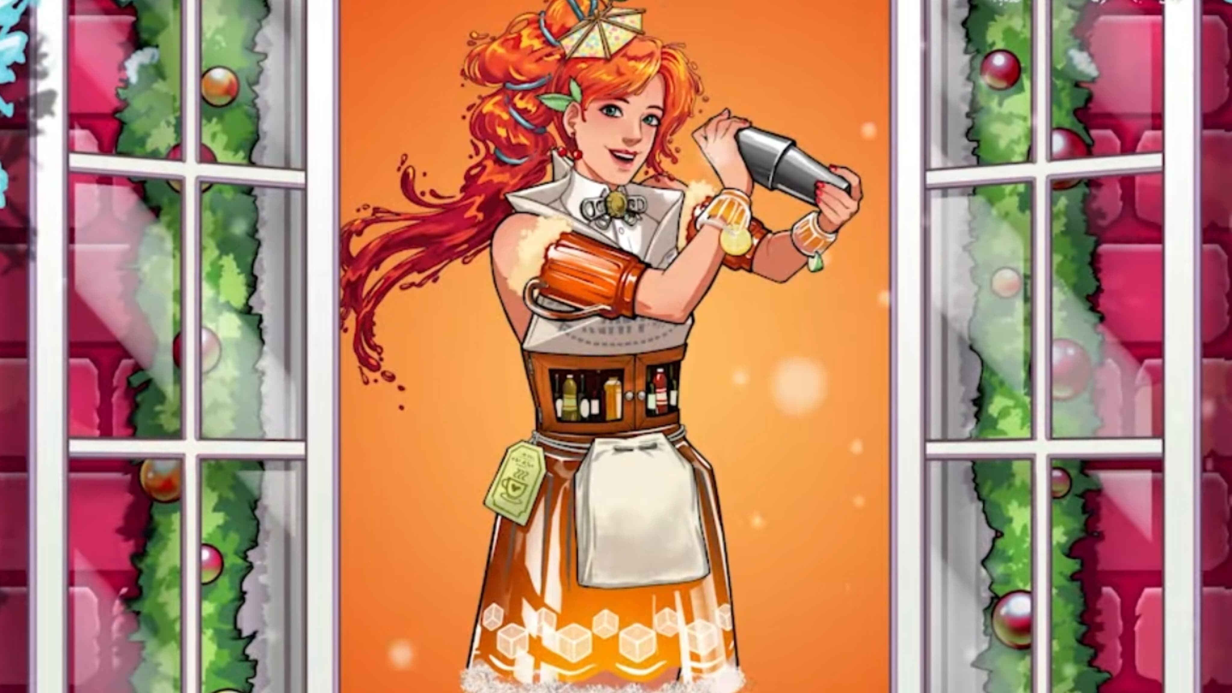 Beverly is a bartender from Date Everything (Image via Team17)