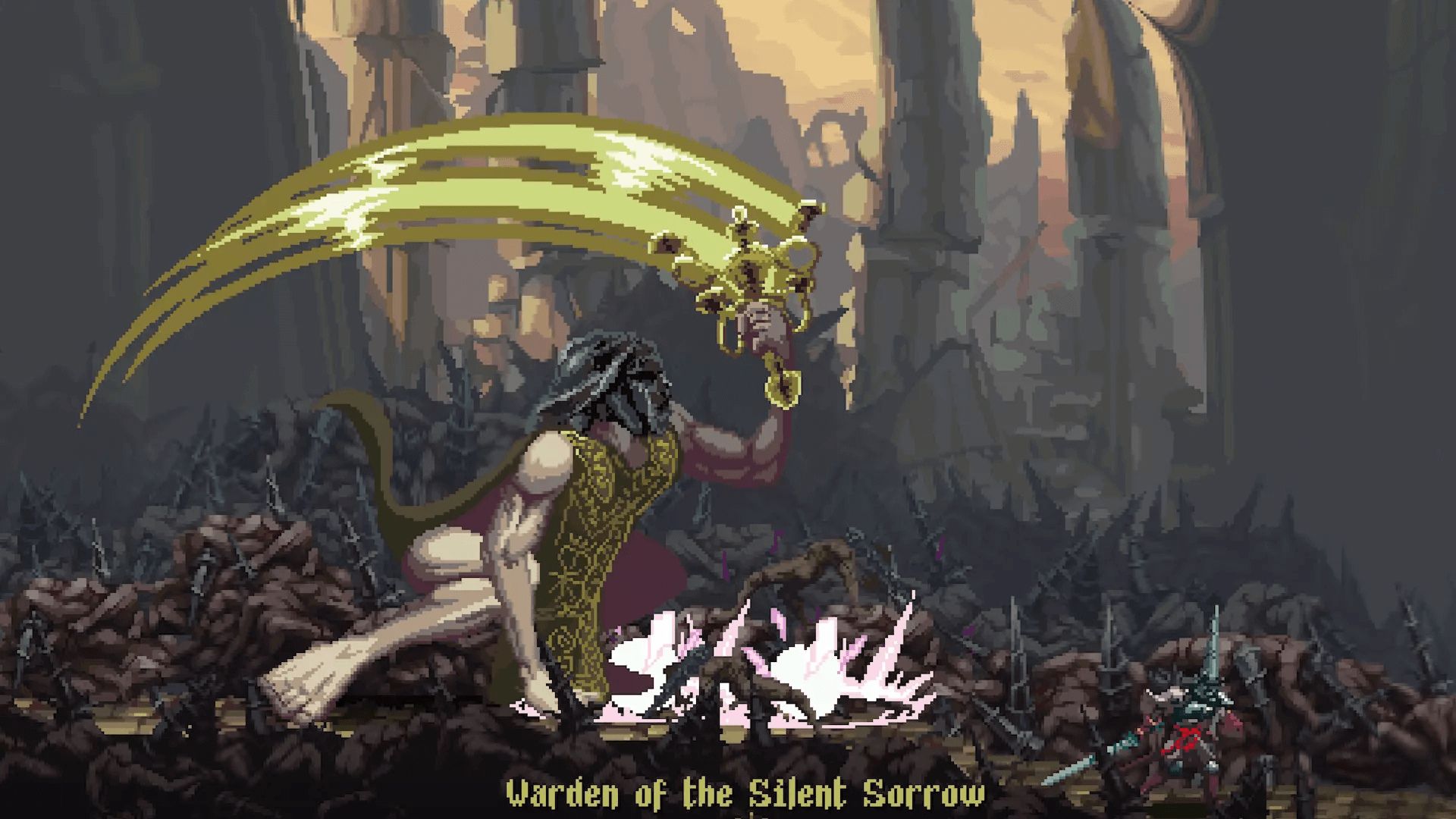 Blasphemous in-game boss