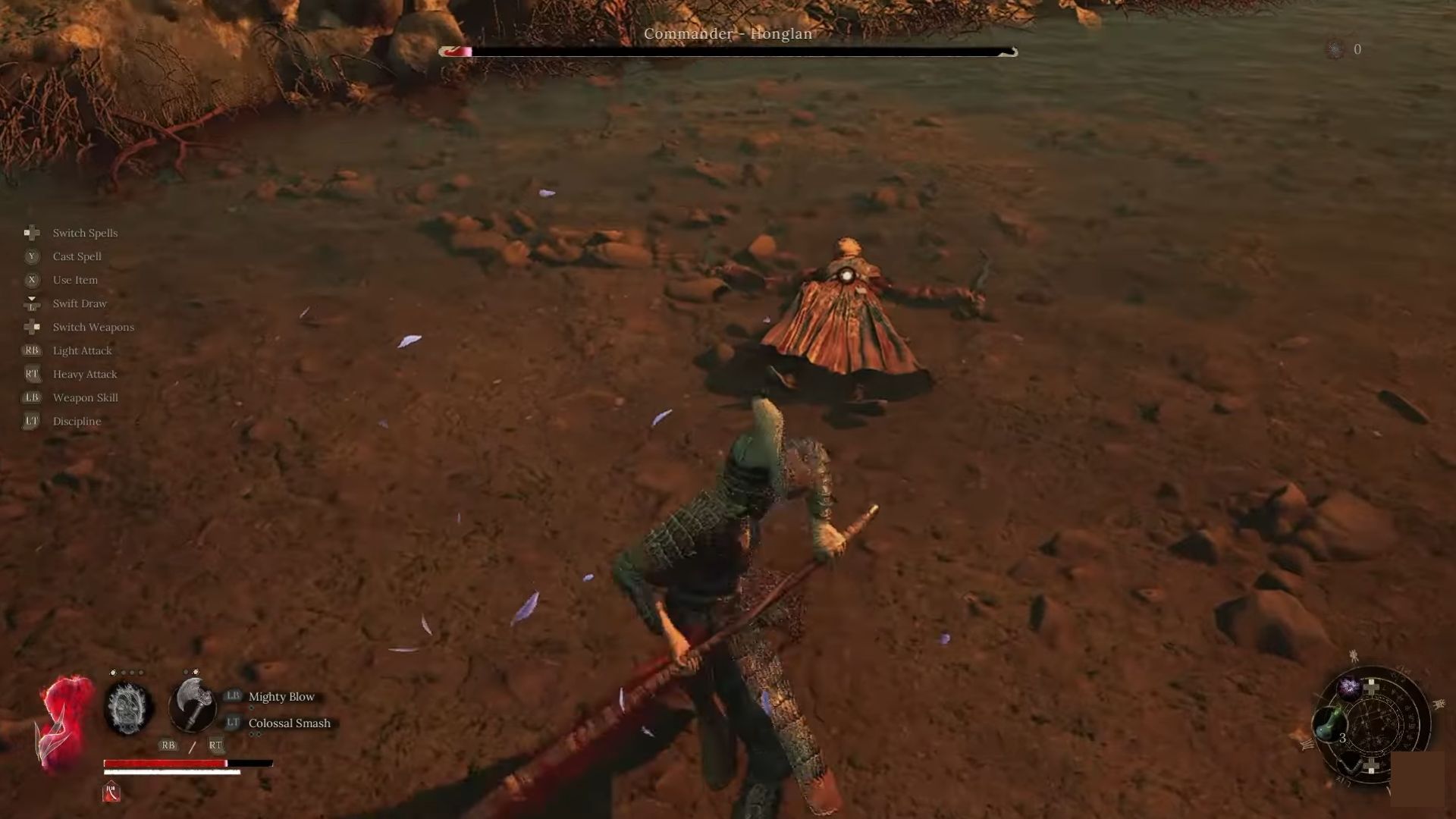 Colossal Smash in Wuchang Fallen Feathers Axe Discipline Skill