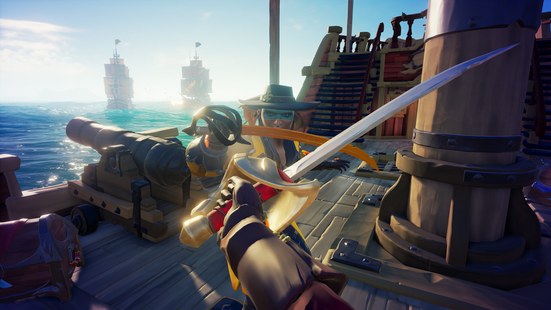 Best weapons to use in Sea of Thieves