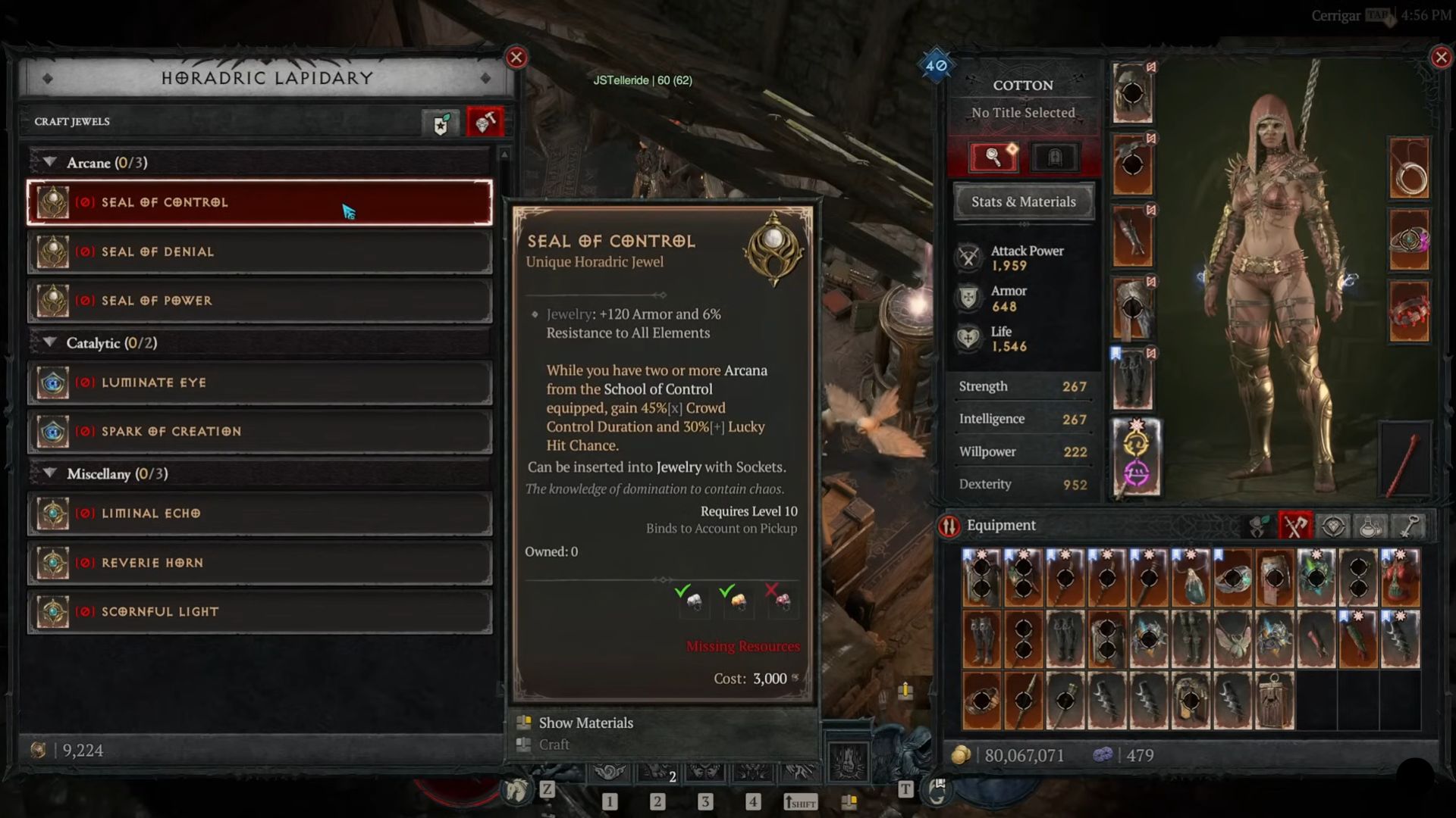 Diablo 4 Seal of Control