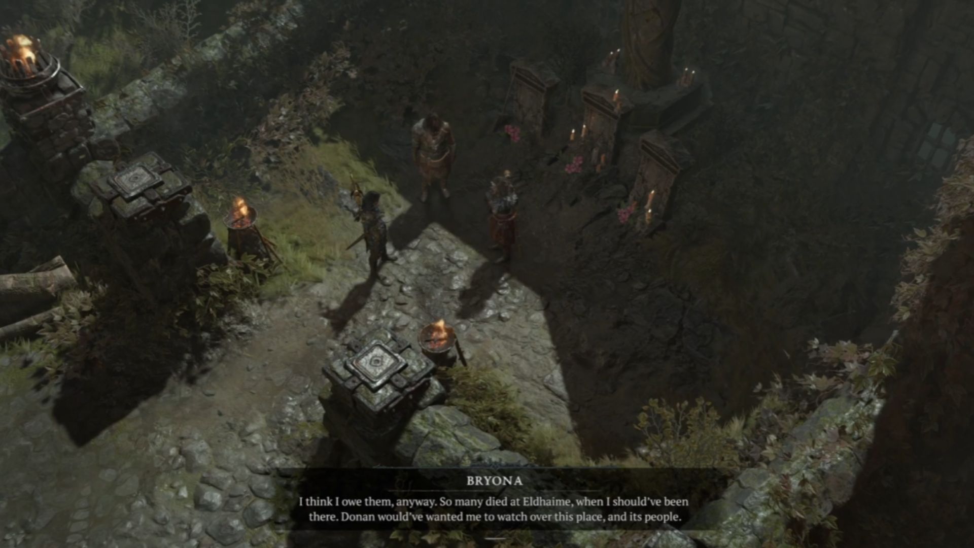 Talk to Bryona (Source: Blizzard Entertainment | @akifinisgaming/YouTube)