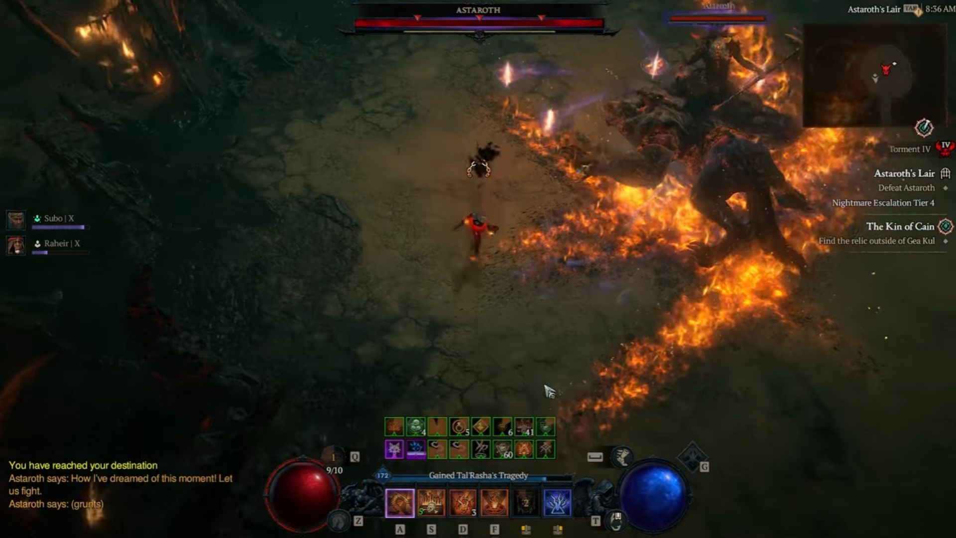 Astaroth sits atop the Amalgam of Rage (Source: Blizzard Entertainment, YouTube/@TheBugWarrior)