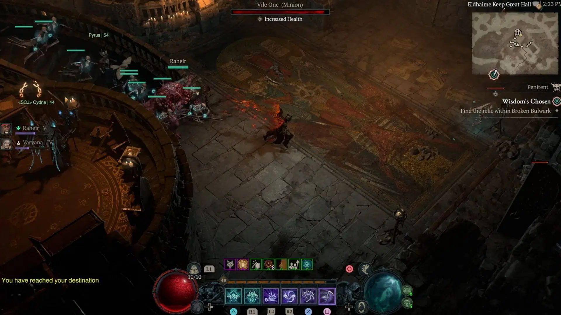 You'll have to find the relics across multiple dungeons (Source: Blizzard Entertainment)