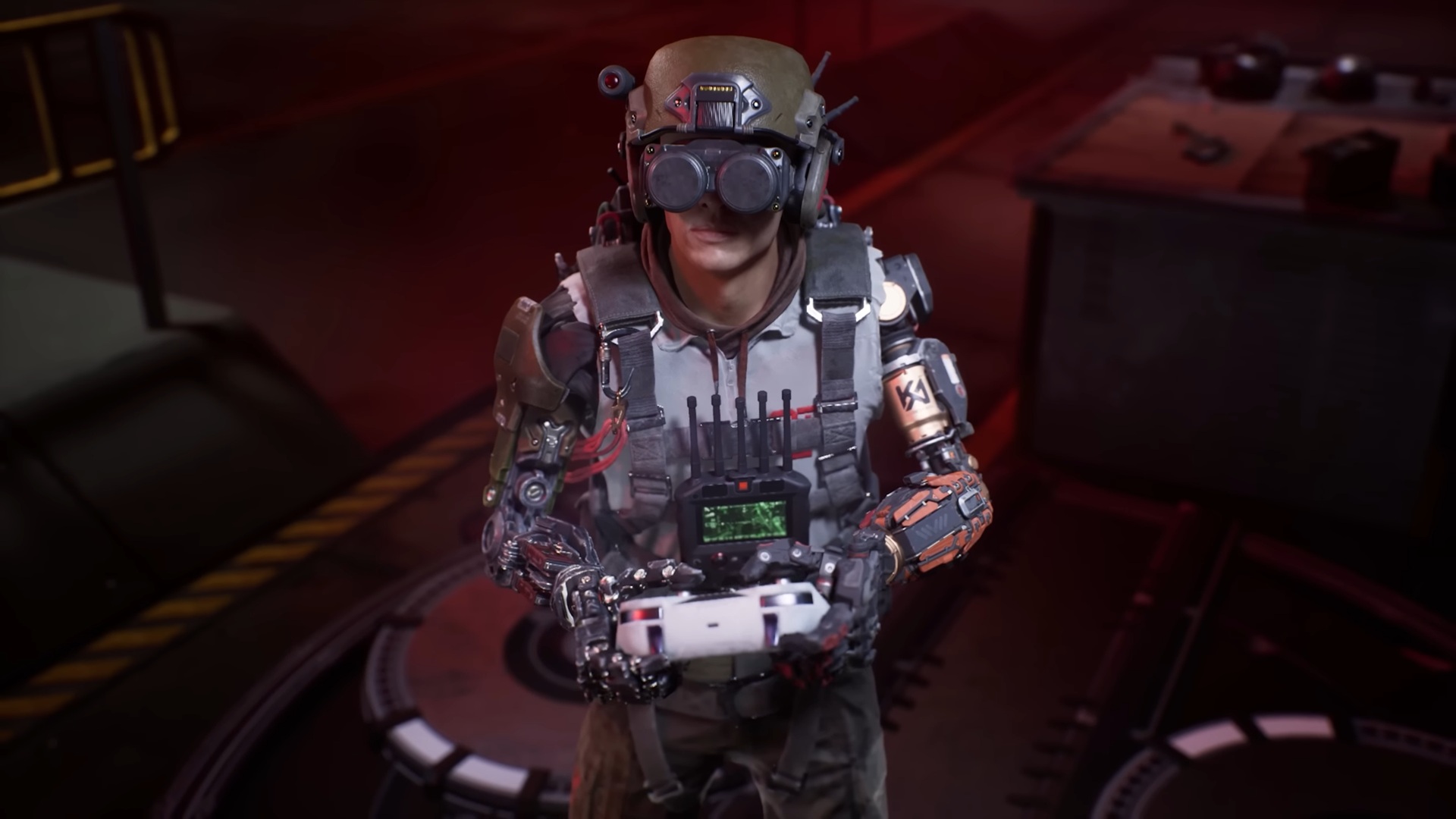 A drone operator. (Source: Gunzilla Games)