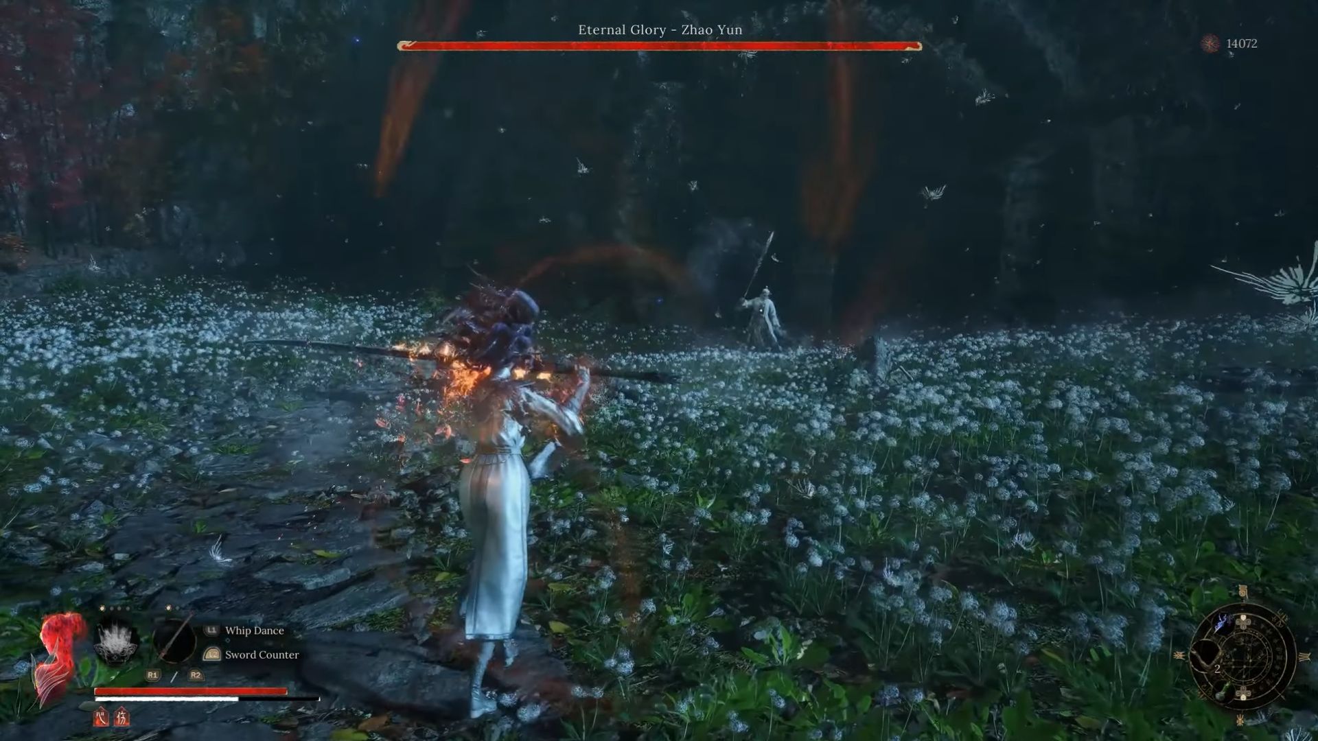 White-robed Elder Boss Fight Wuchang Fallen Feathers