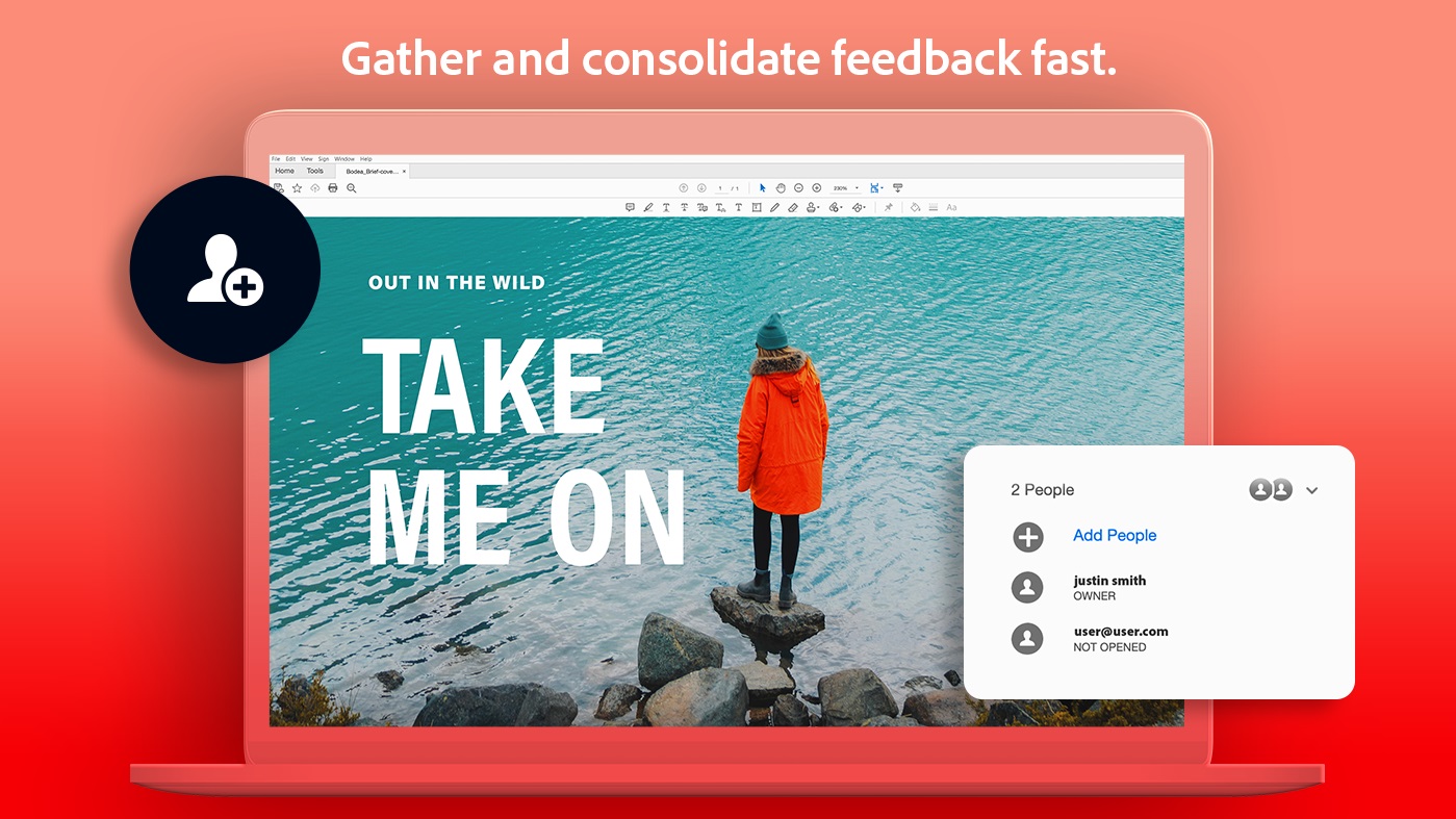 Picture of the Adobe Acrobat Reader