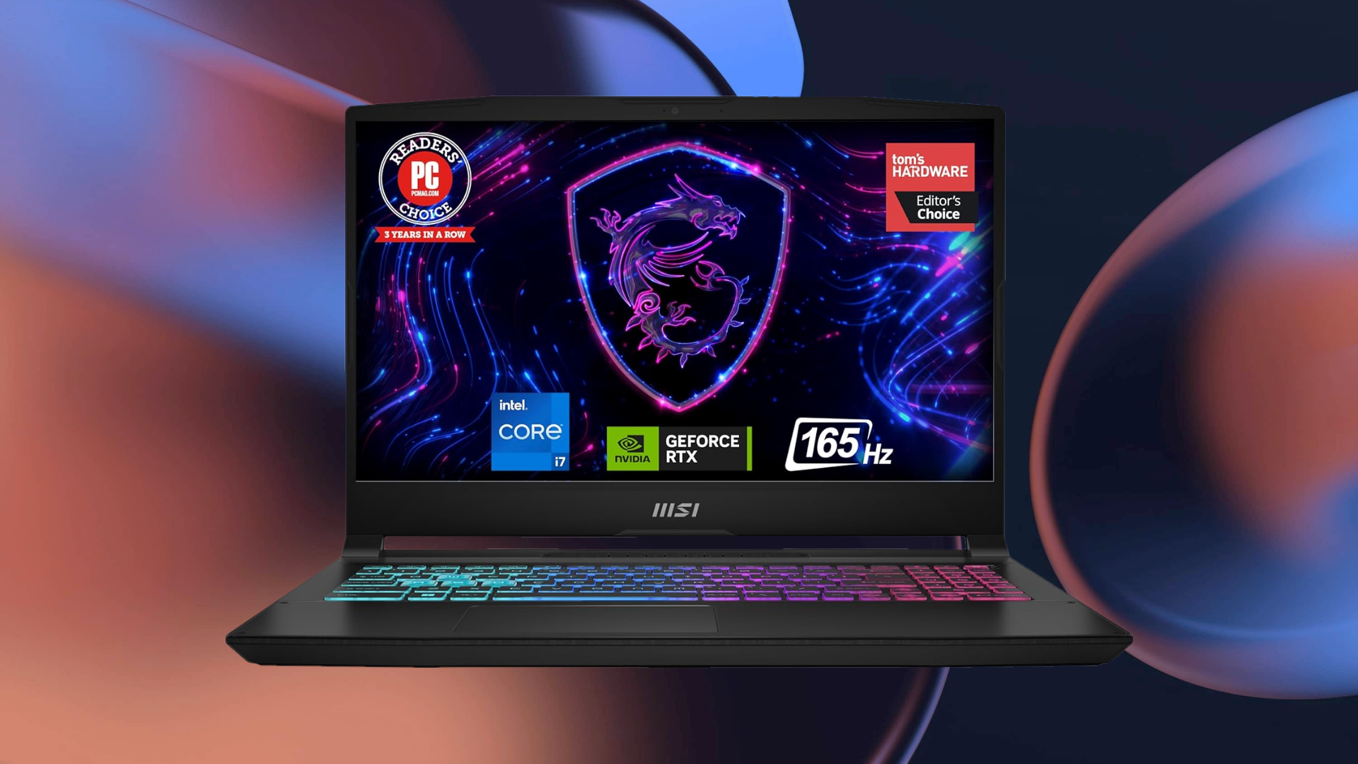 An image of MSI Katana 15 Gaming Laptop