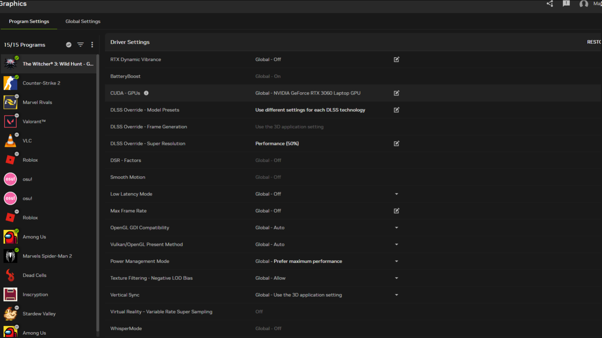 An image of the NVIDIA App