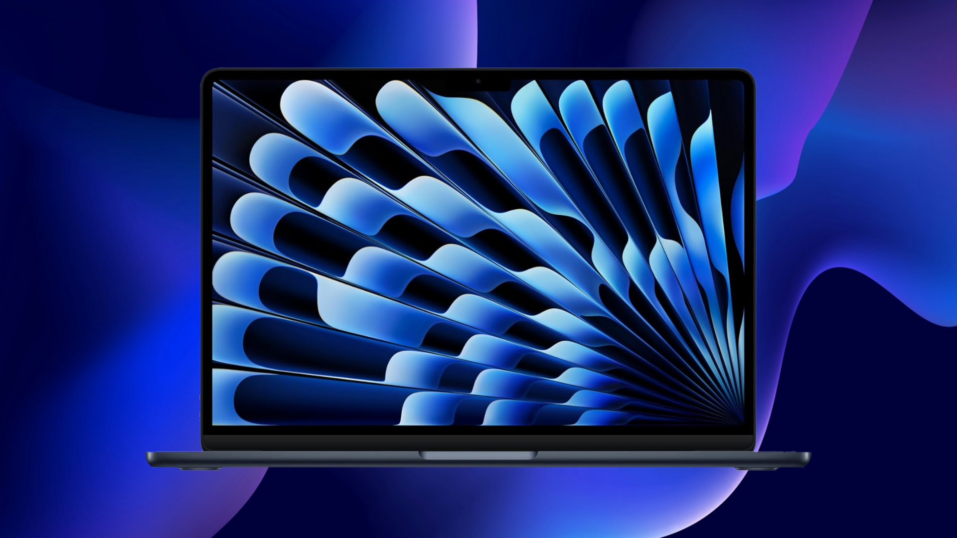 An image of MacBook Air 2025 Midnight