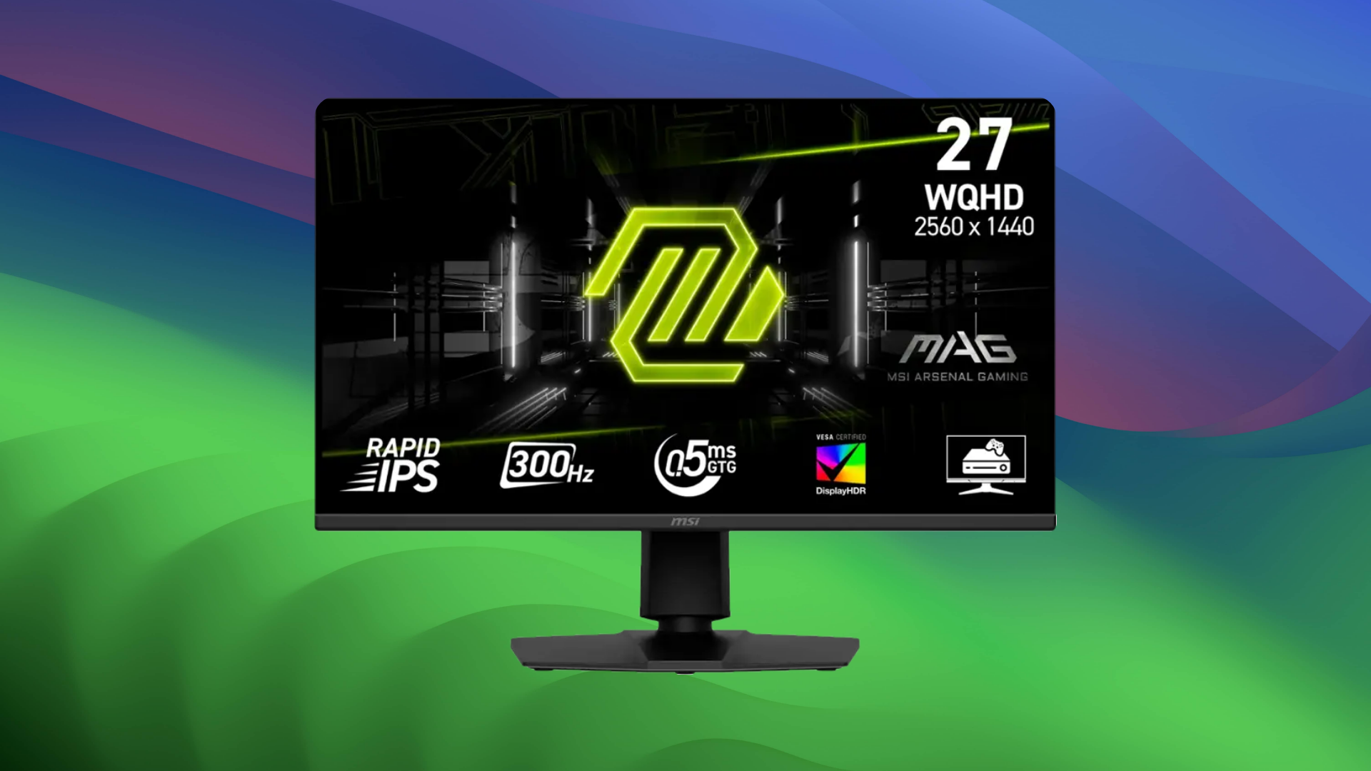 An image of MSI MAG 275QPF X30 27” gaming monitor