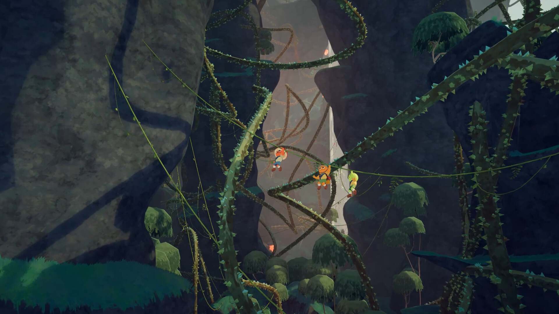 An image of Peak's gameplay