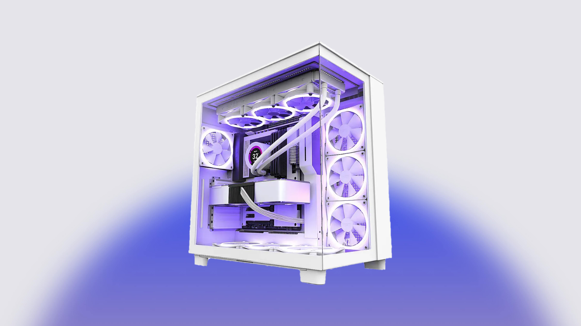 An image of NZXT H9 Flow PC Case