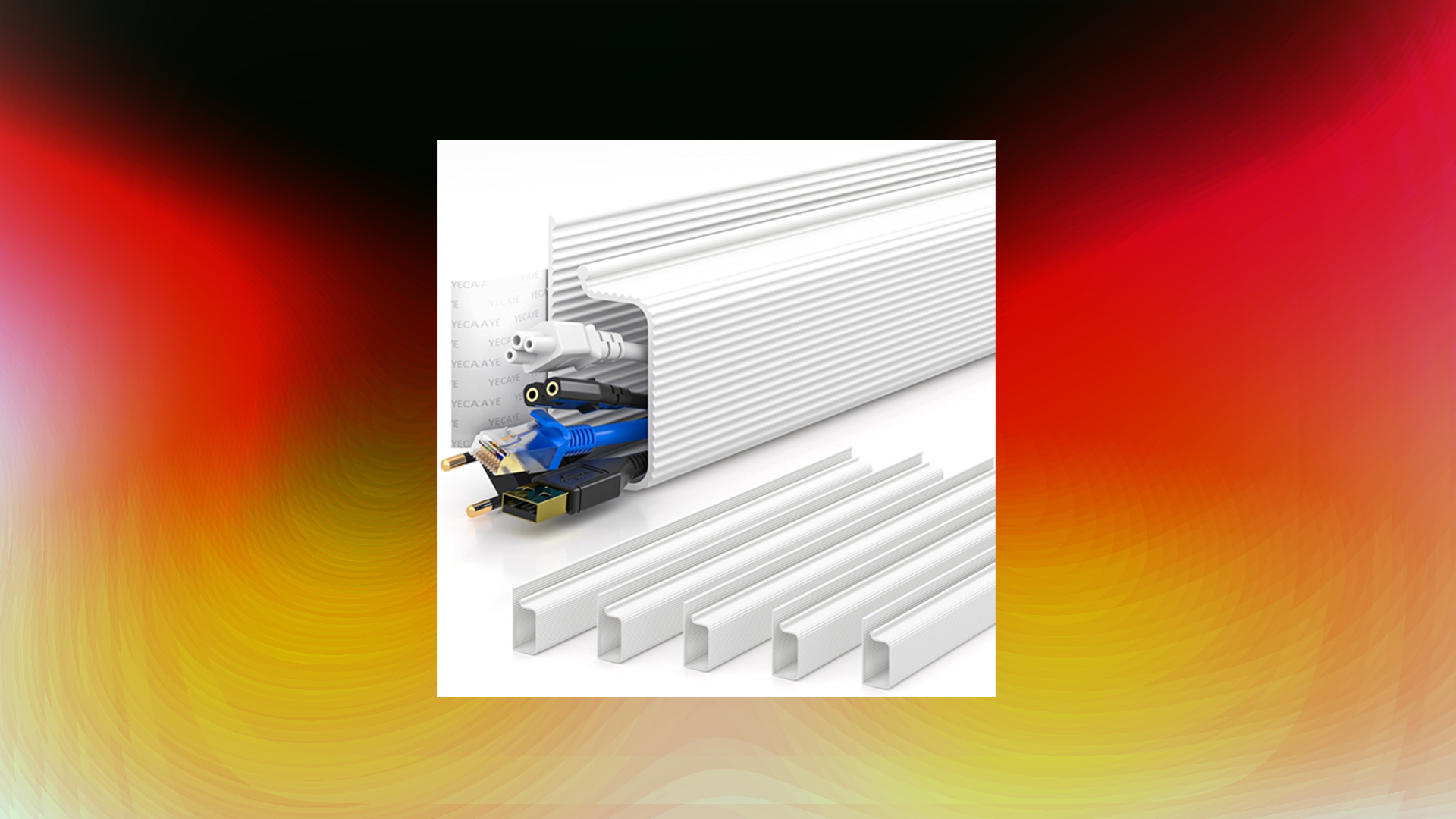 An image showing the J-Channel Cable Raceways