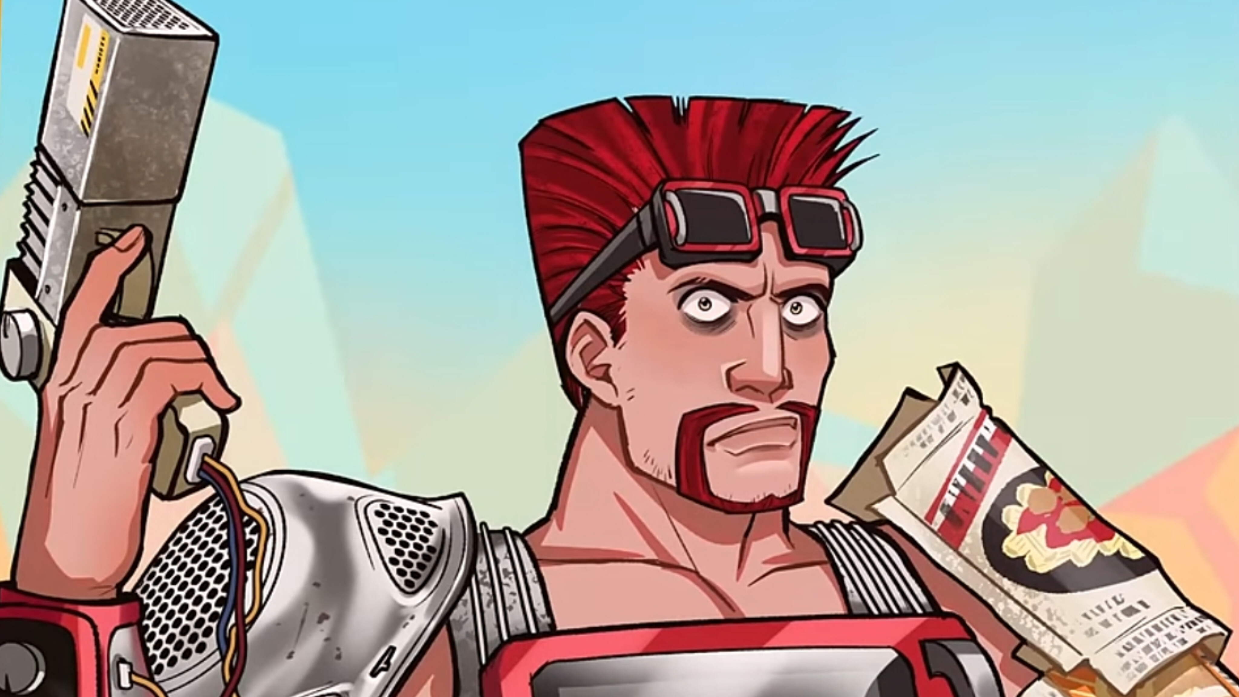 Luke Nukem is a dateable character in Date Everything (Image via Team17)