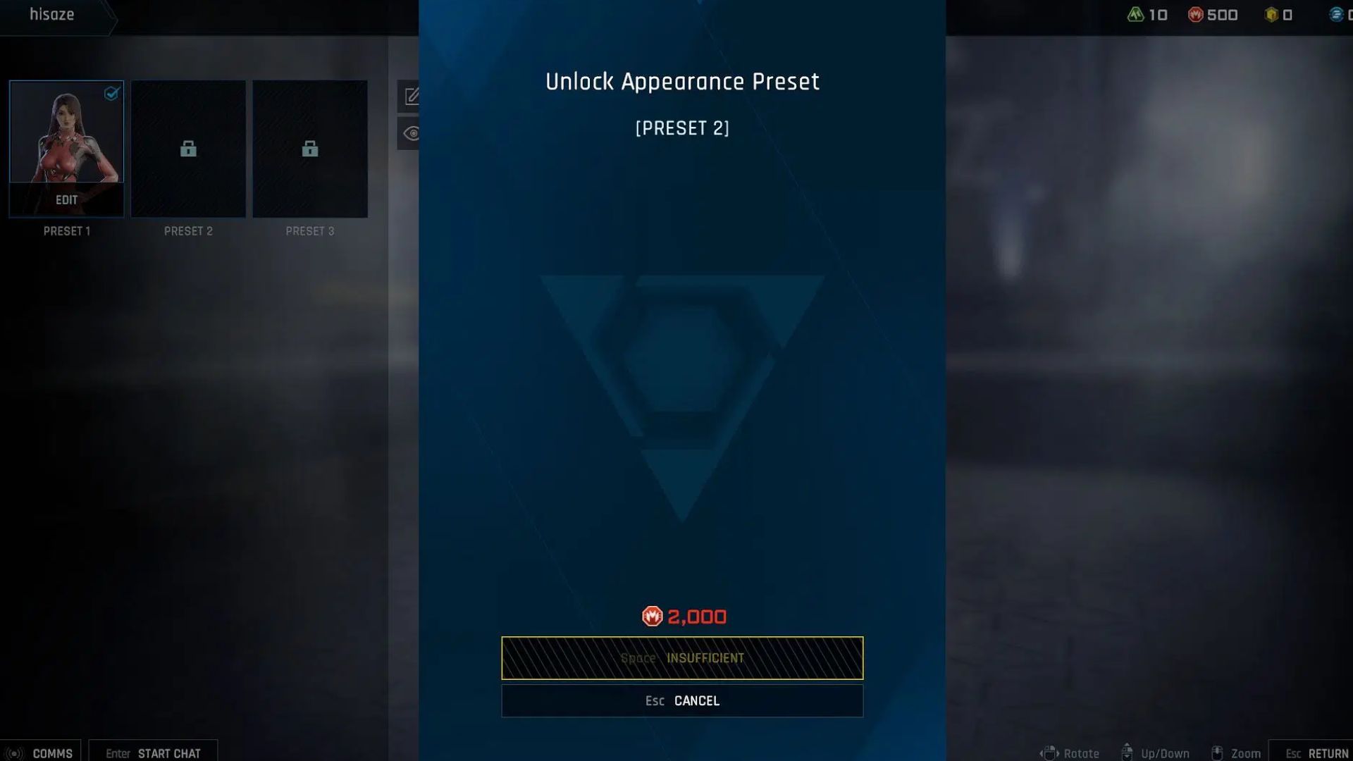 Use a new preset if needed (Source: Amazing Seasun Games)