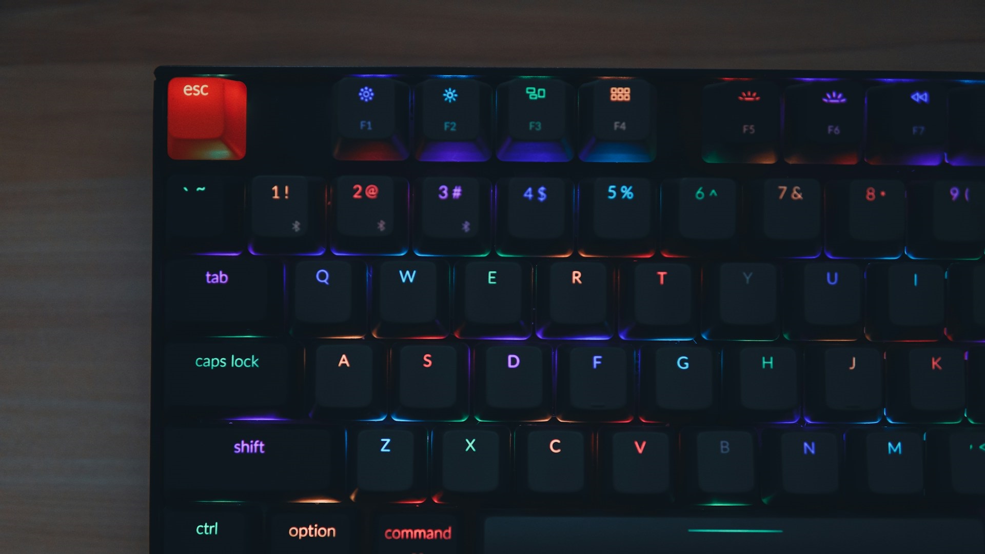 Picture describes mechanical keyboards have more customizable options