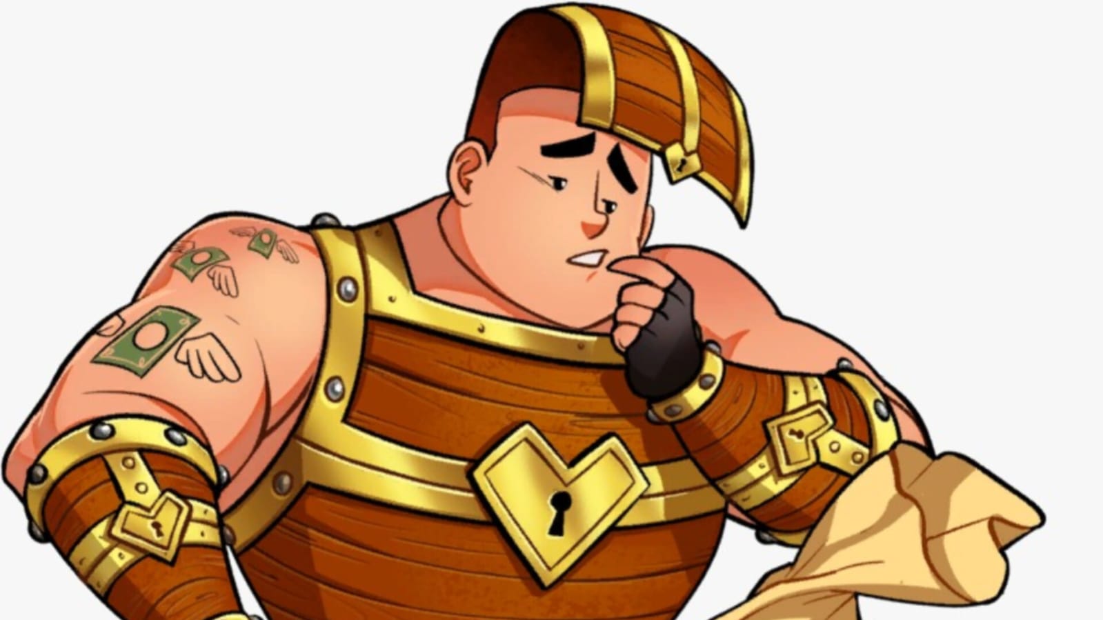 Mikey Transaction is only available in the Lavish DLC (Image via Team 17)