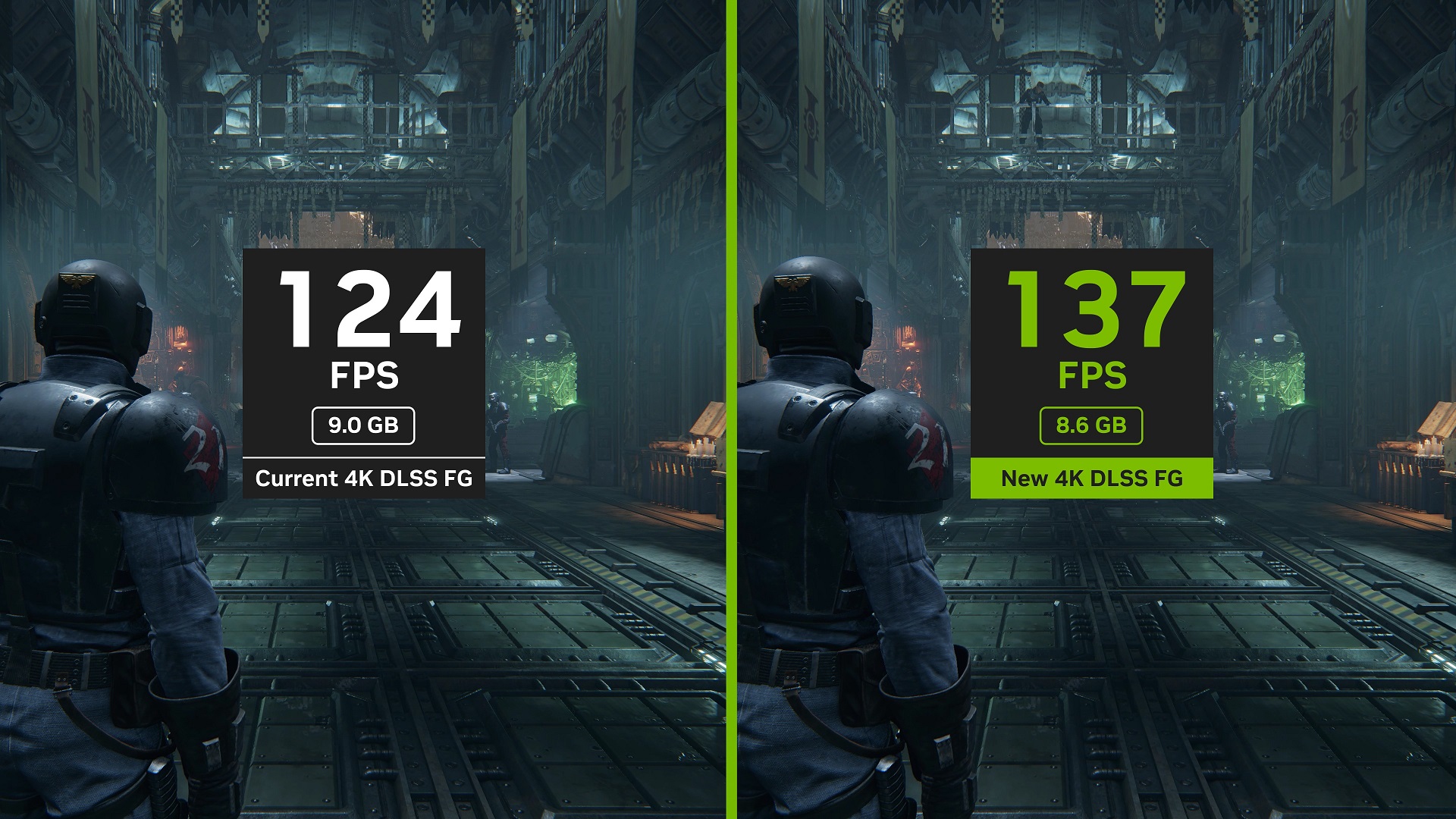 Picture of DLSS Multi-Frame Generation in Warhammer 40,000: Darktide