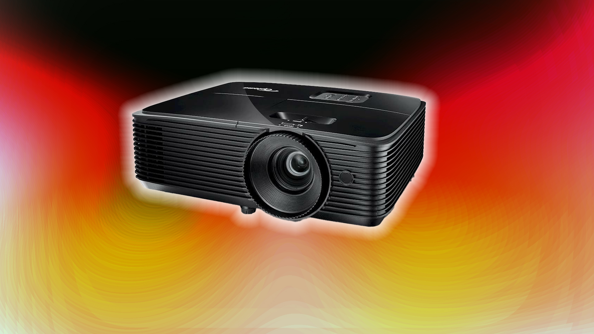 An image showing the Optima projector for gaming