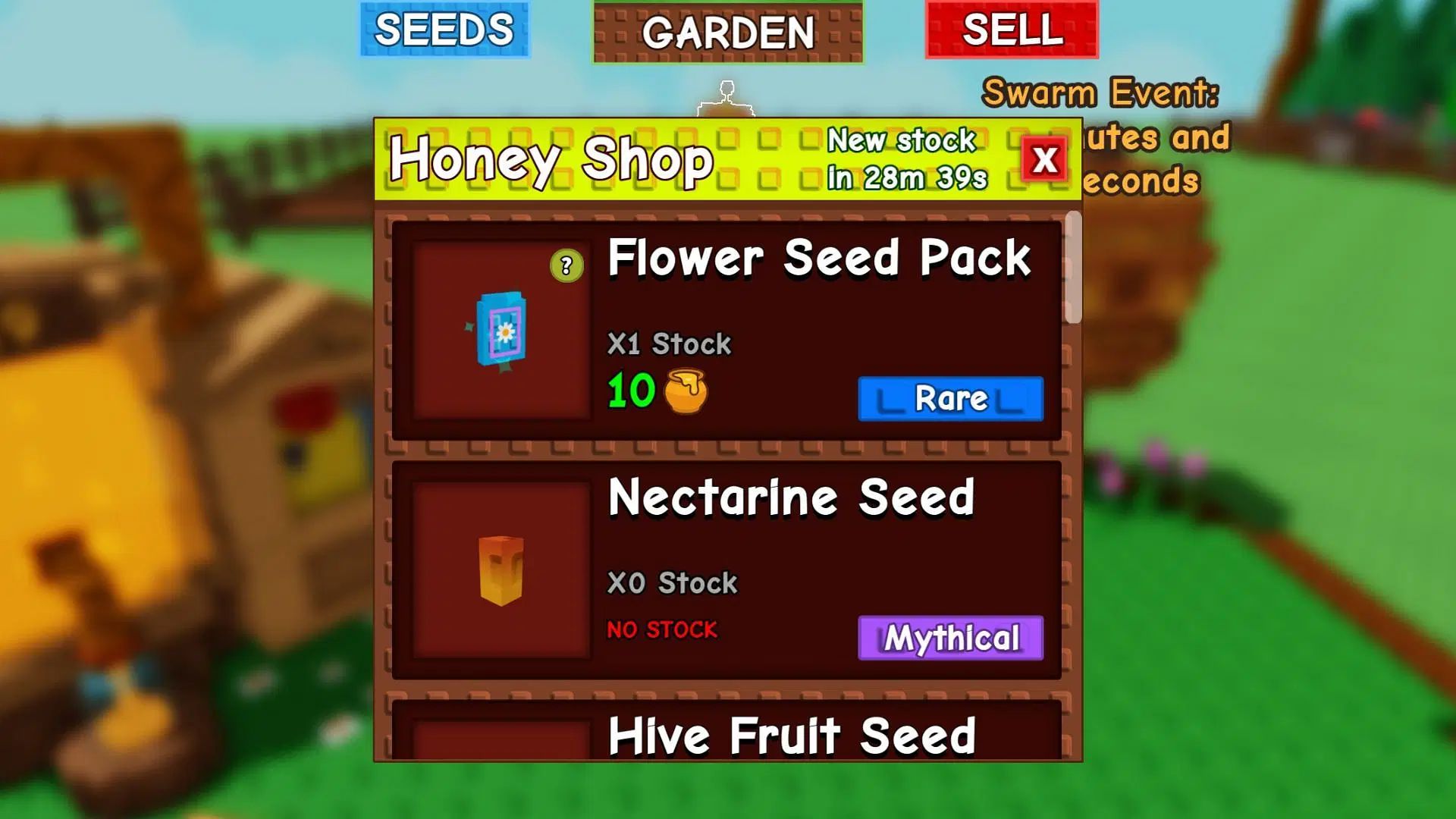 how to get honey grow a garden