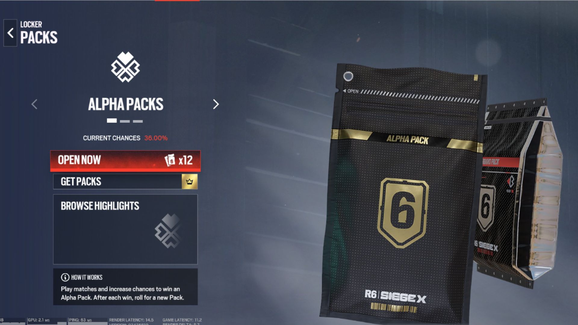The packs are in the Locker menu (Source: Ubisoft)