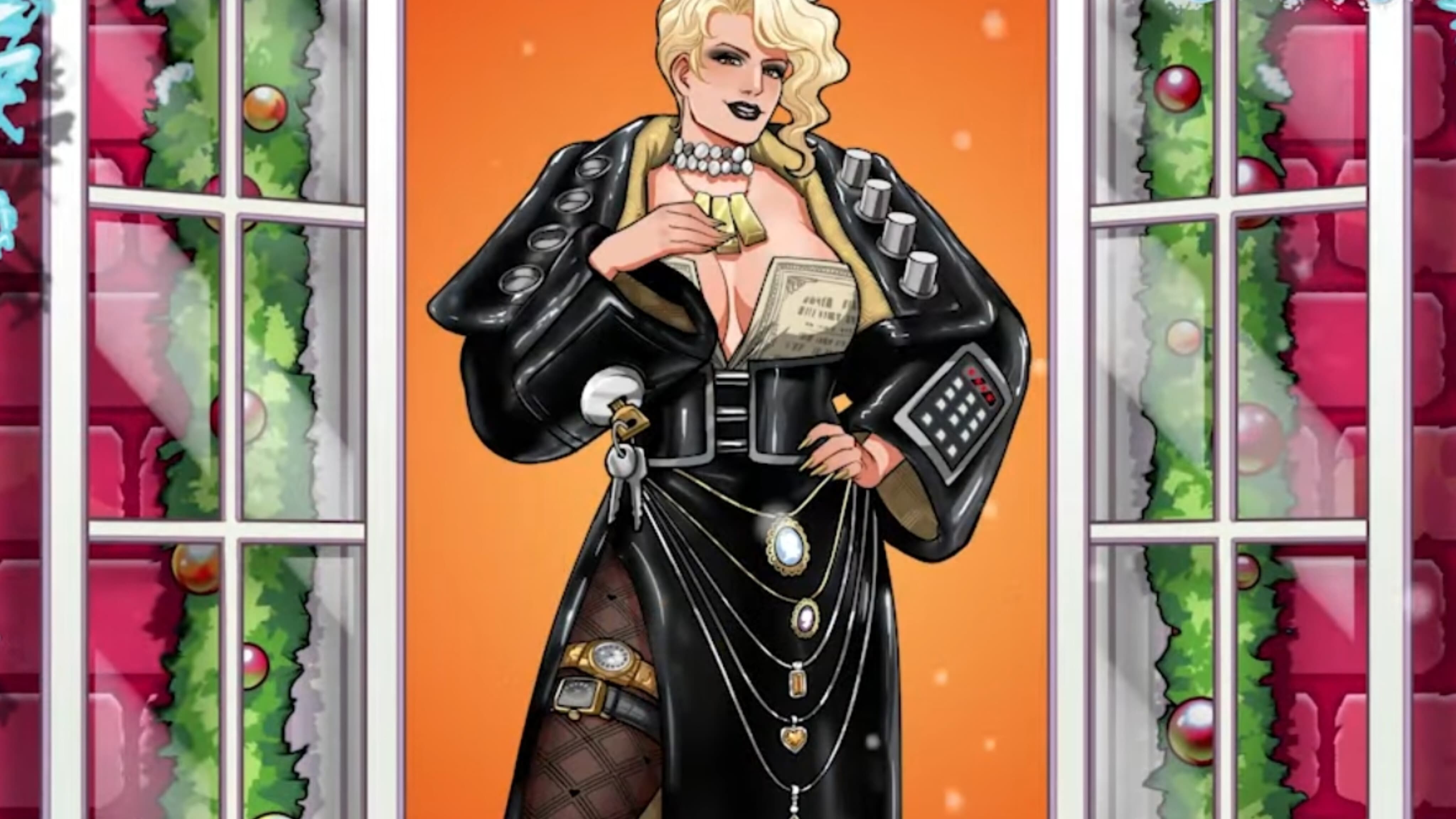 Sophia is a dateable character in Date Everything (Image via Team 17)