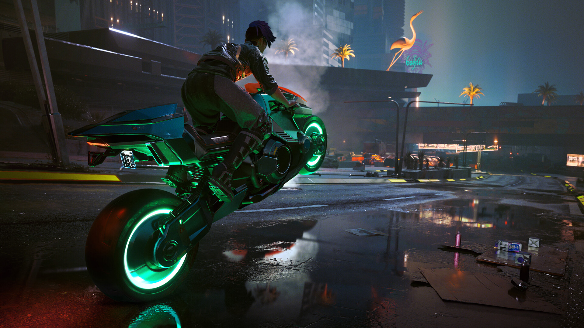 Using RT in Cyberpunk 2077 on Mac [Source: CDPR]