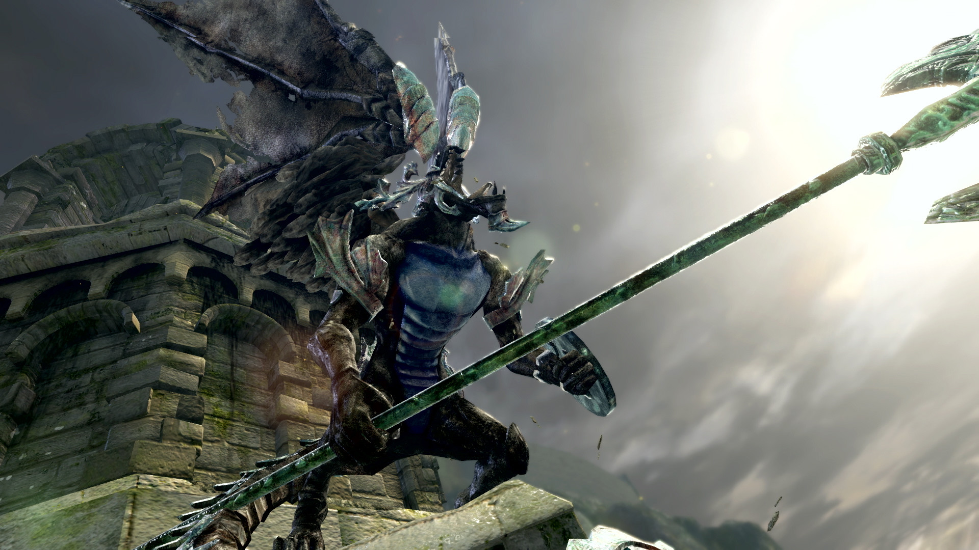 Boss fight in Dark Souls 1