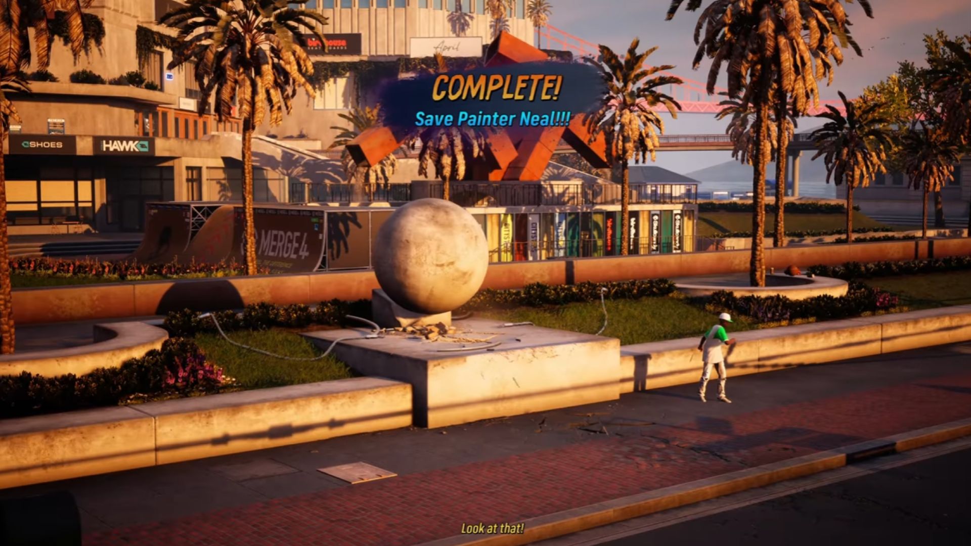 The globe will crash into the shark (Source: Activision, YouTube/@Maka91Productions)