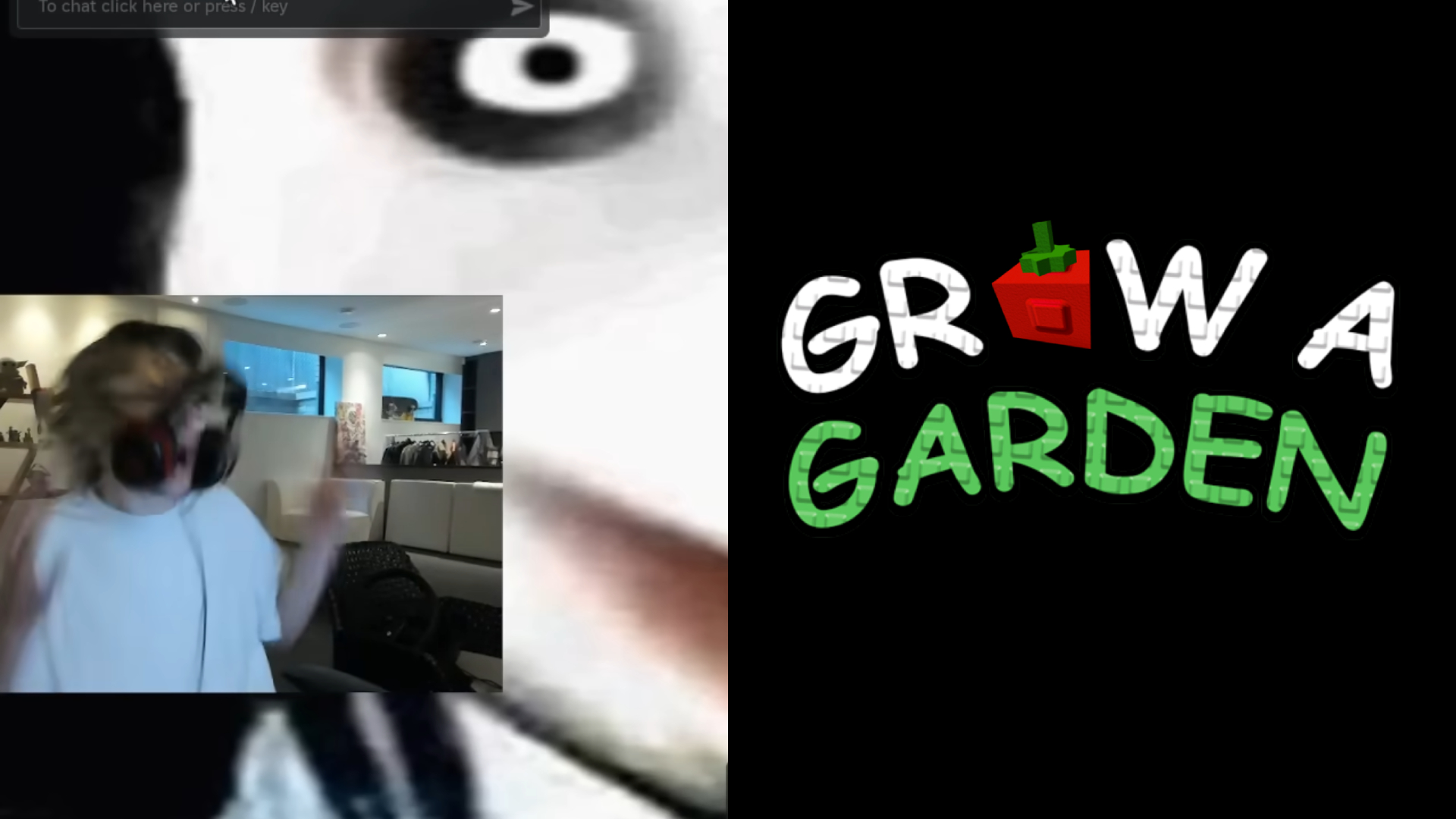 xQc gets Jumpscared by Jandel (Image via Roblox Corporation, @xQc_Clips/YouTube)