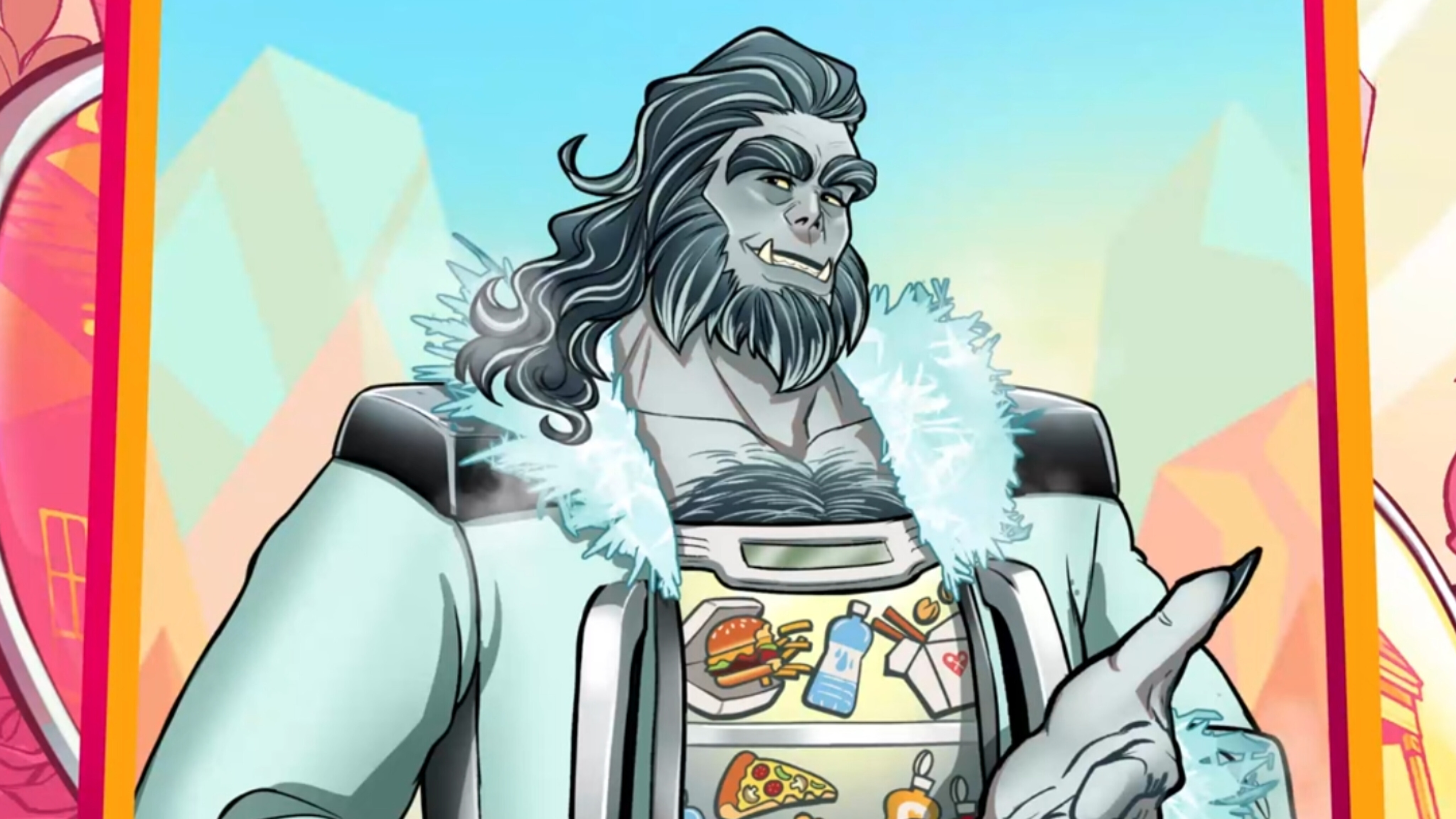 Freddy Yeti is a dateable character in Date Everything (Image via Team 17)