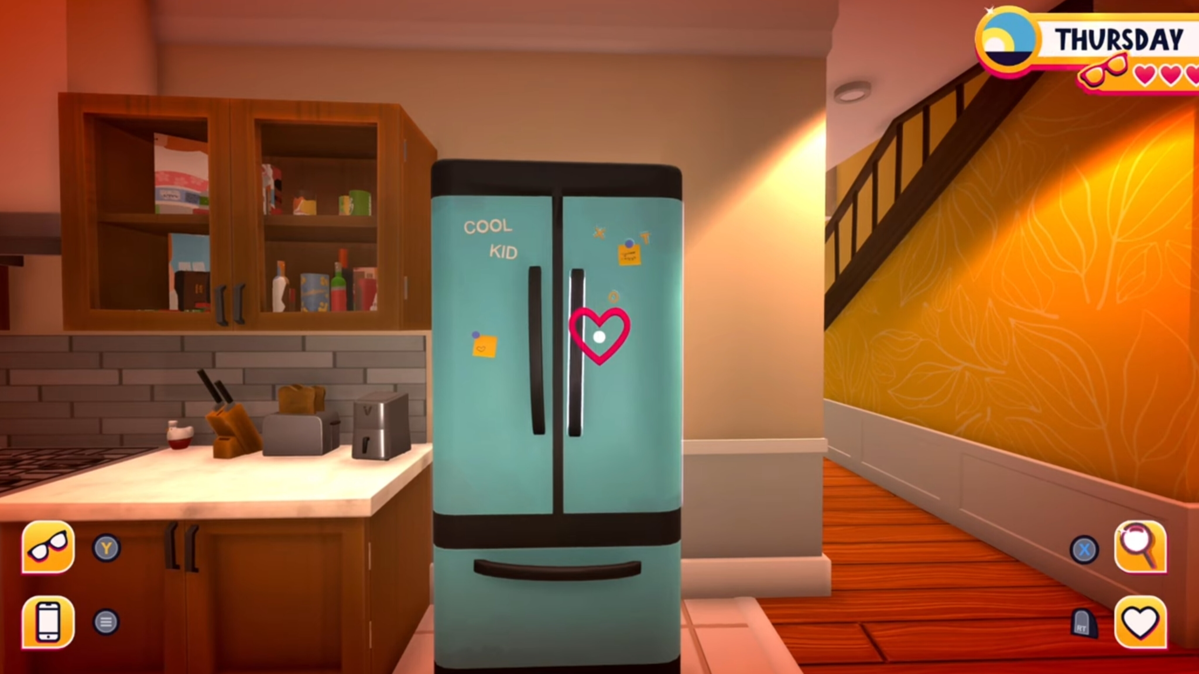 You can date a variety of appliances in the game (Image via Team 17)