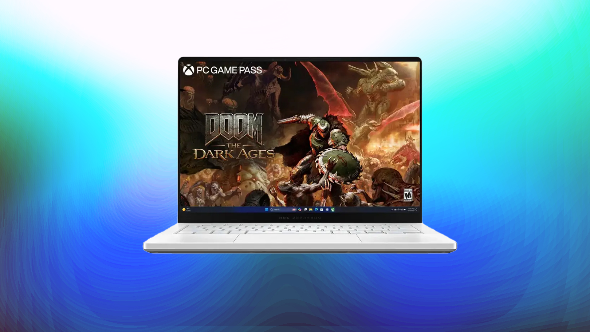 An image showing the ROG laptop