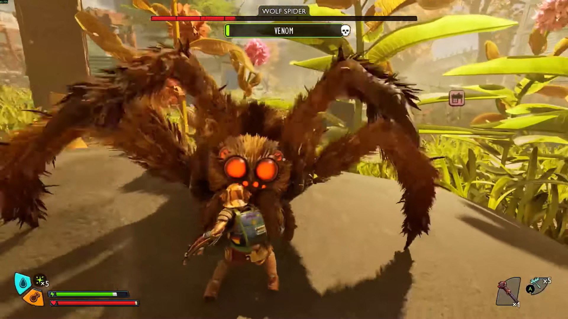 Defeating insects help you collect resources in Grounded 2 (Image via Xbox Game Studios | @TheGamingRift11/YouTube)