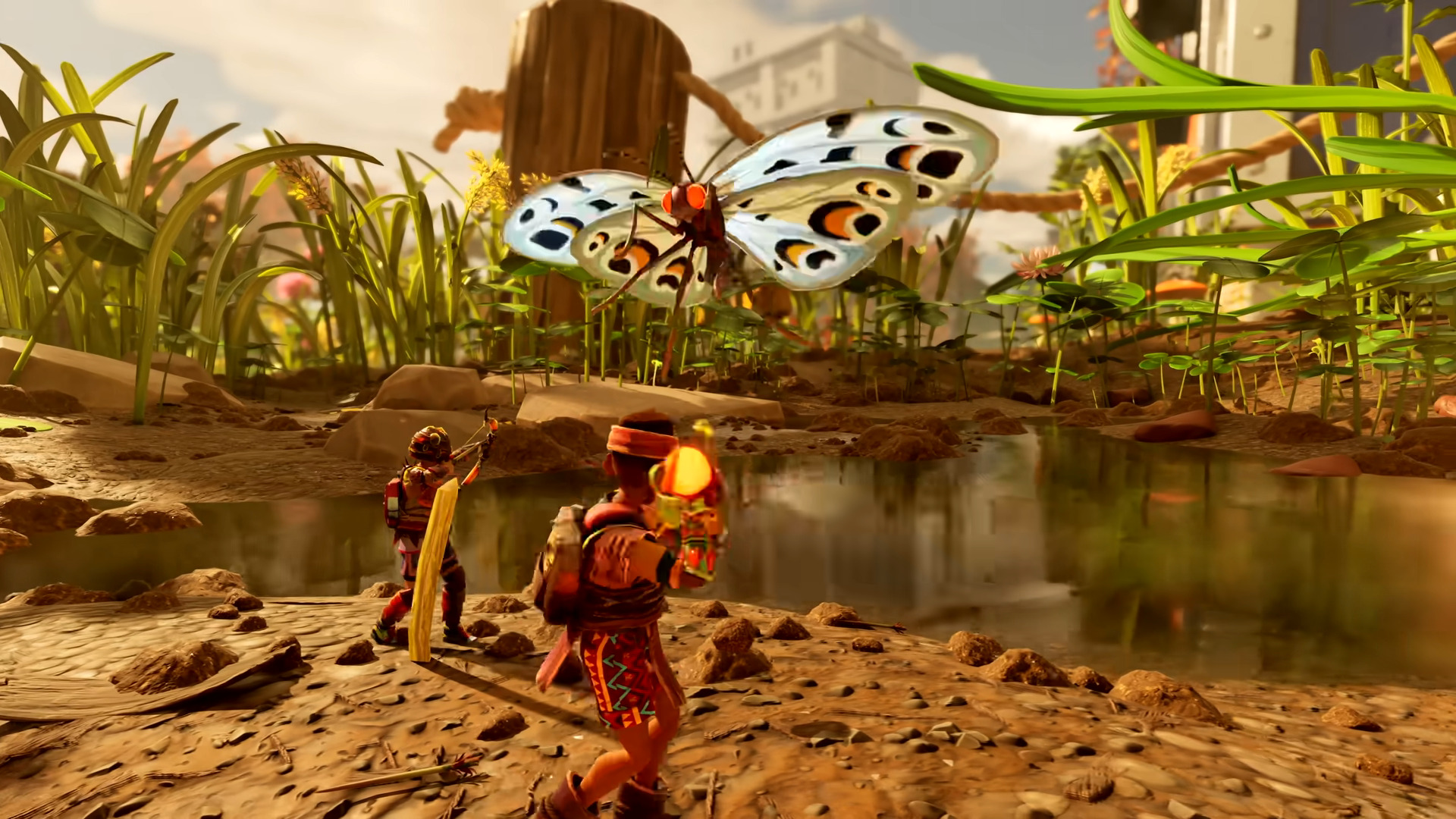 Ranged Weapons help you reach enemies out of reach (Image via Xbox Game Studios)