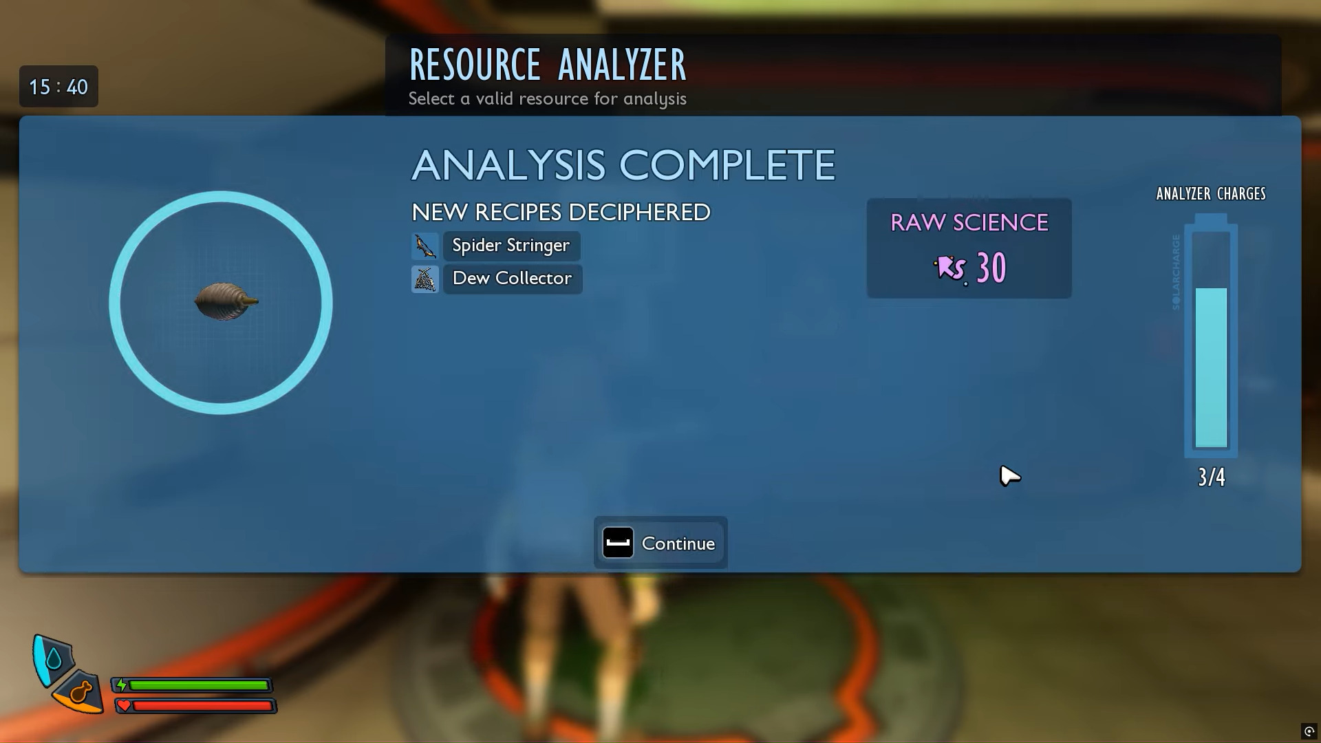 Unlock the recipe (Image via Xbox Game Studios | @HeRo2u2/YouTube)