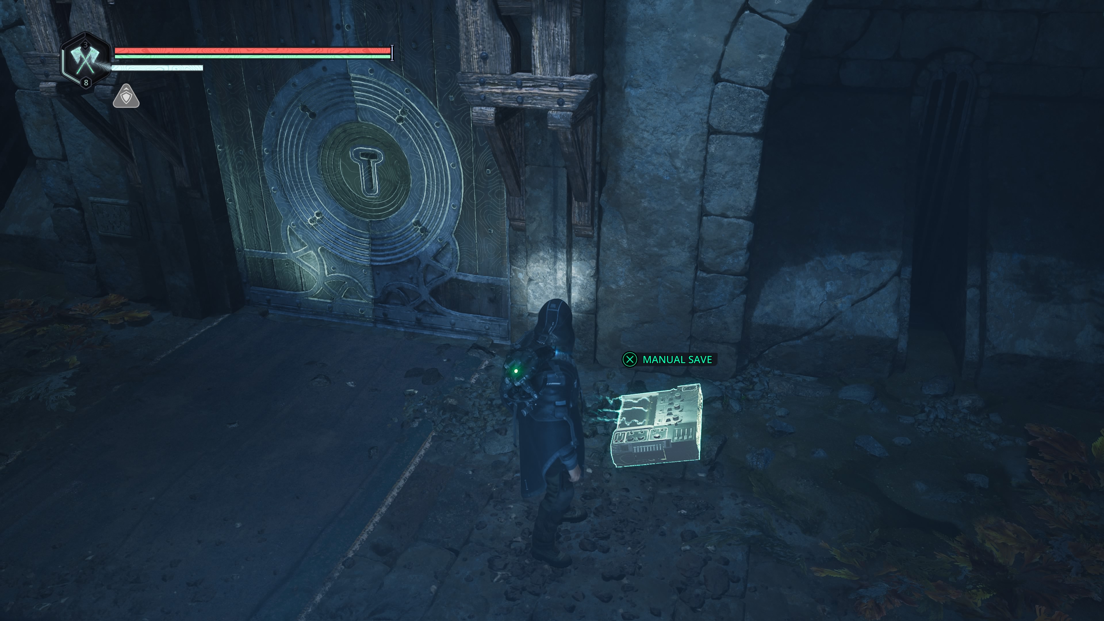 Puzzles factor for the majority of the playtime in Hell is Us (Image via Nacon)